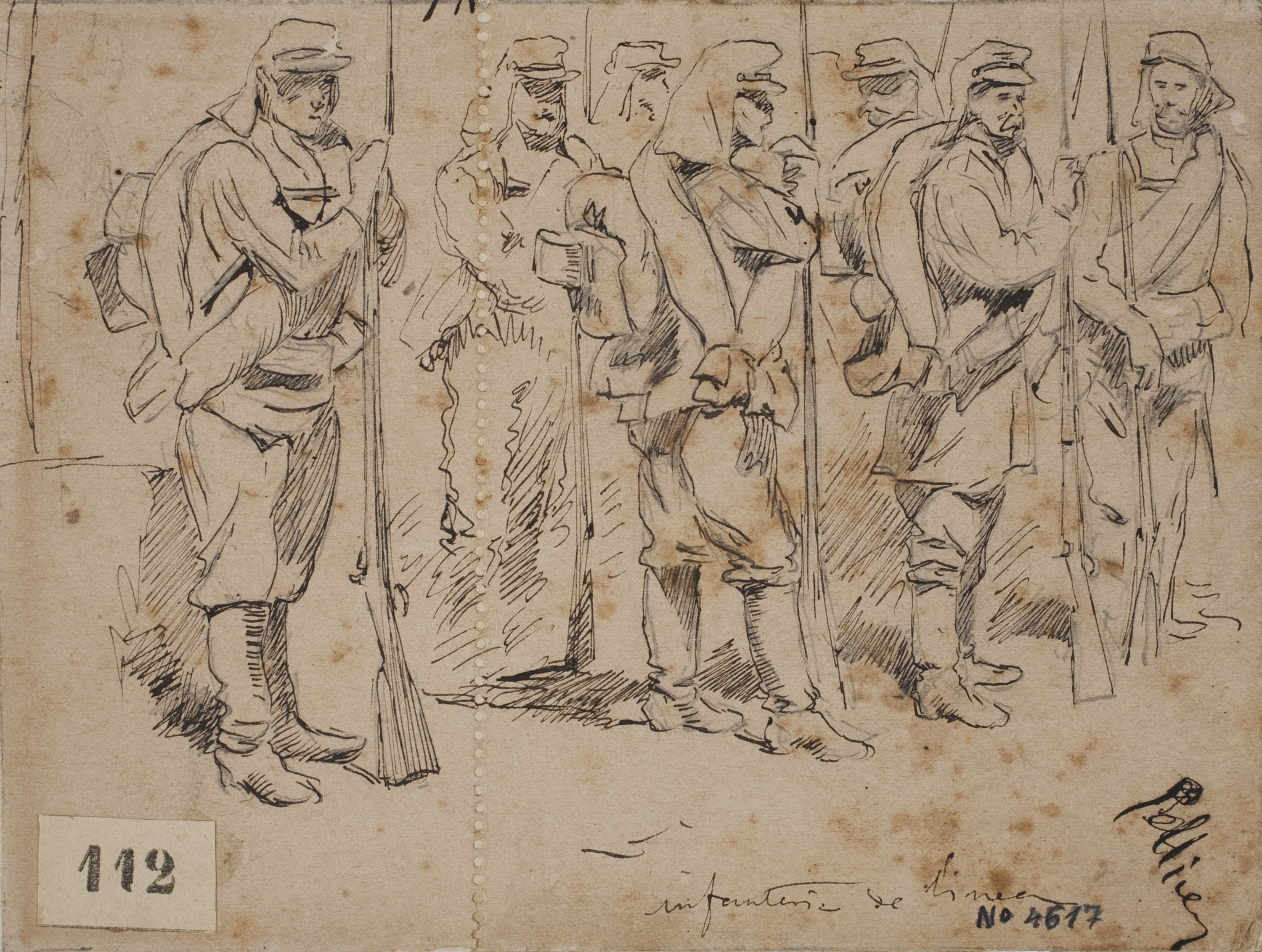image for: Josep Lluís Pellicer - Infanteria de línea - 1877