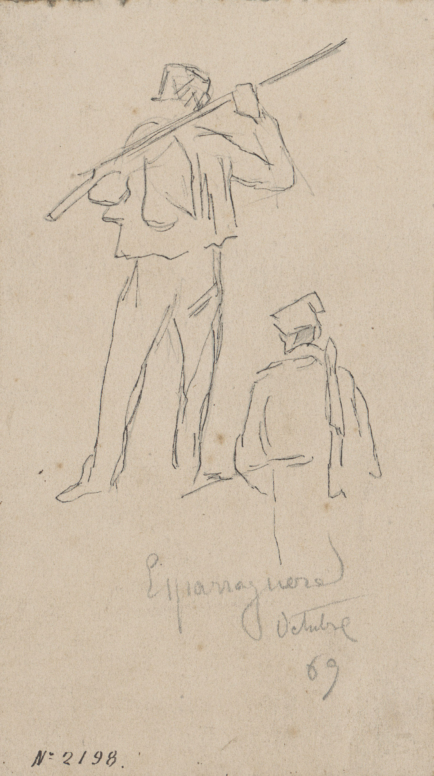 image for: Josep Lluís Pellicer - Miquelets d'Esparreguera - 1869