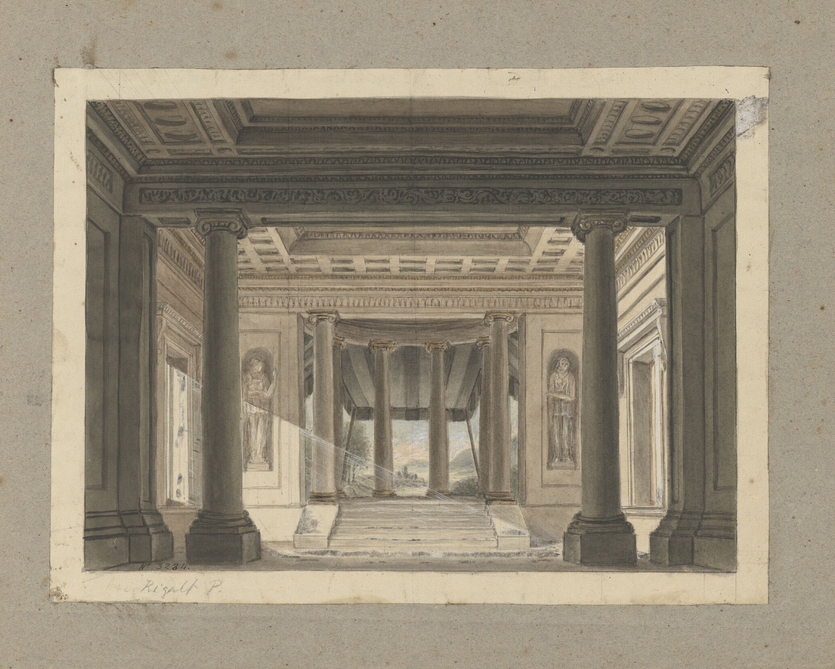 image for: Pau Rigalt - Interior (escenografia) - Cap a 1820-1830