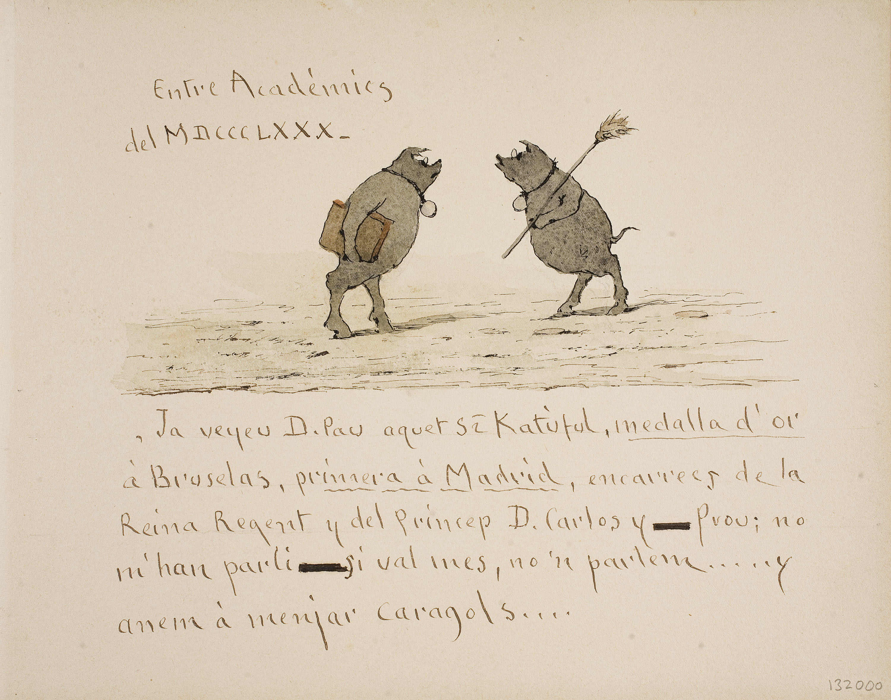 image for: Modest Urgell - Entre Acadèmics del MDCCCLXXX - 1918