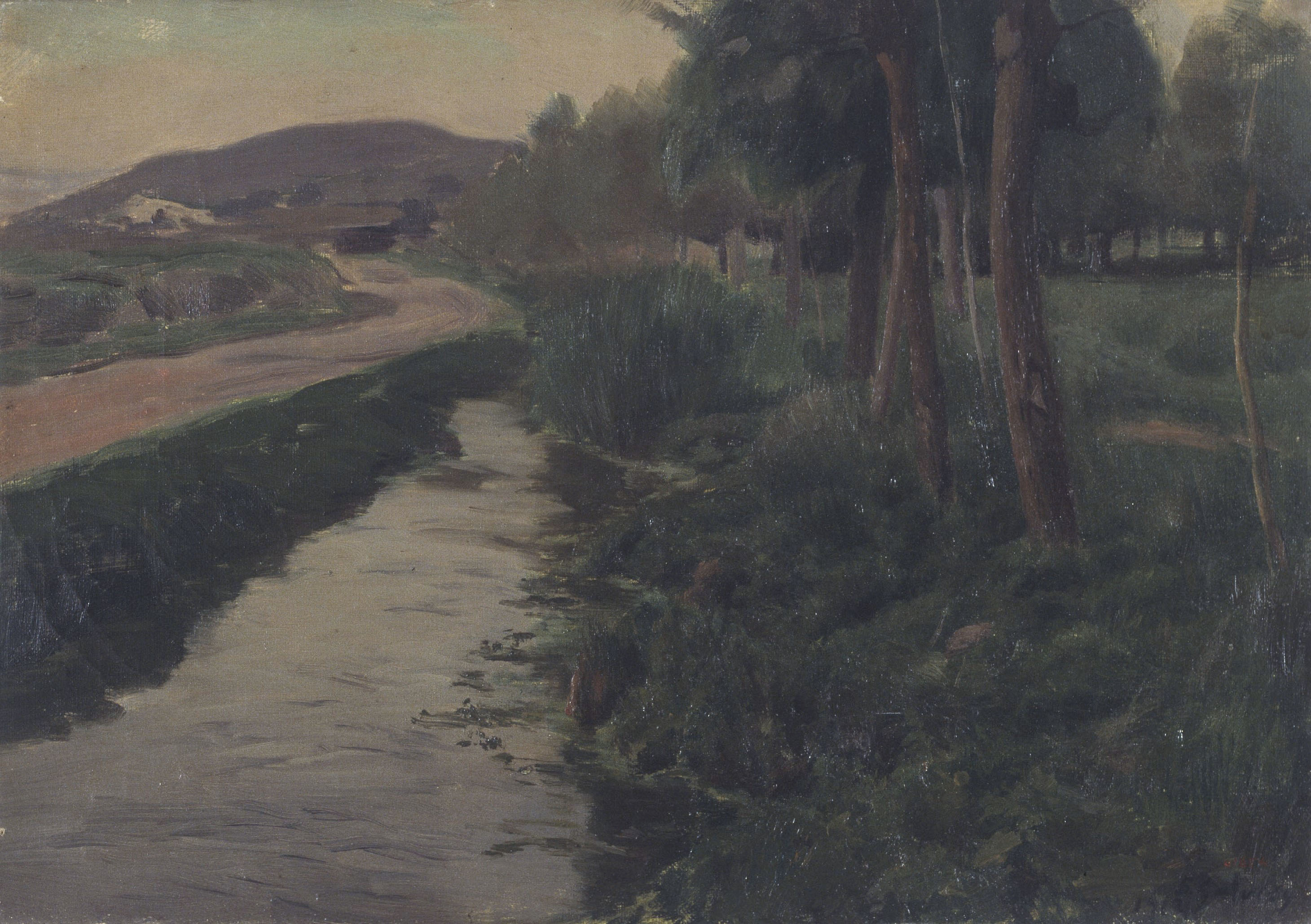 image for: Enric Galwey - Les vores d'un canal - 1912