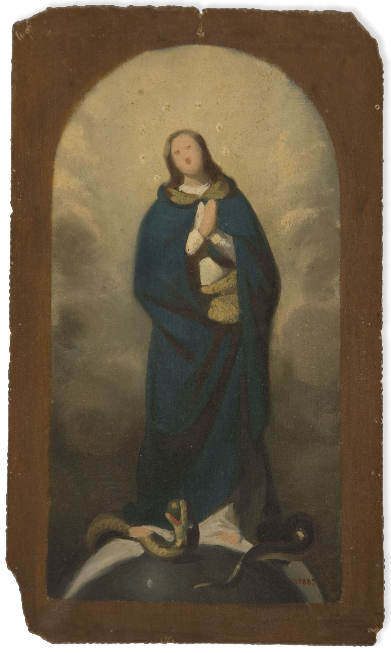 image for: Claudi Lorenzale - Esbós per a una Puríssima - Segona meitat del segle XIX