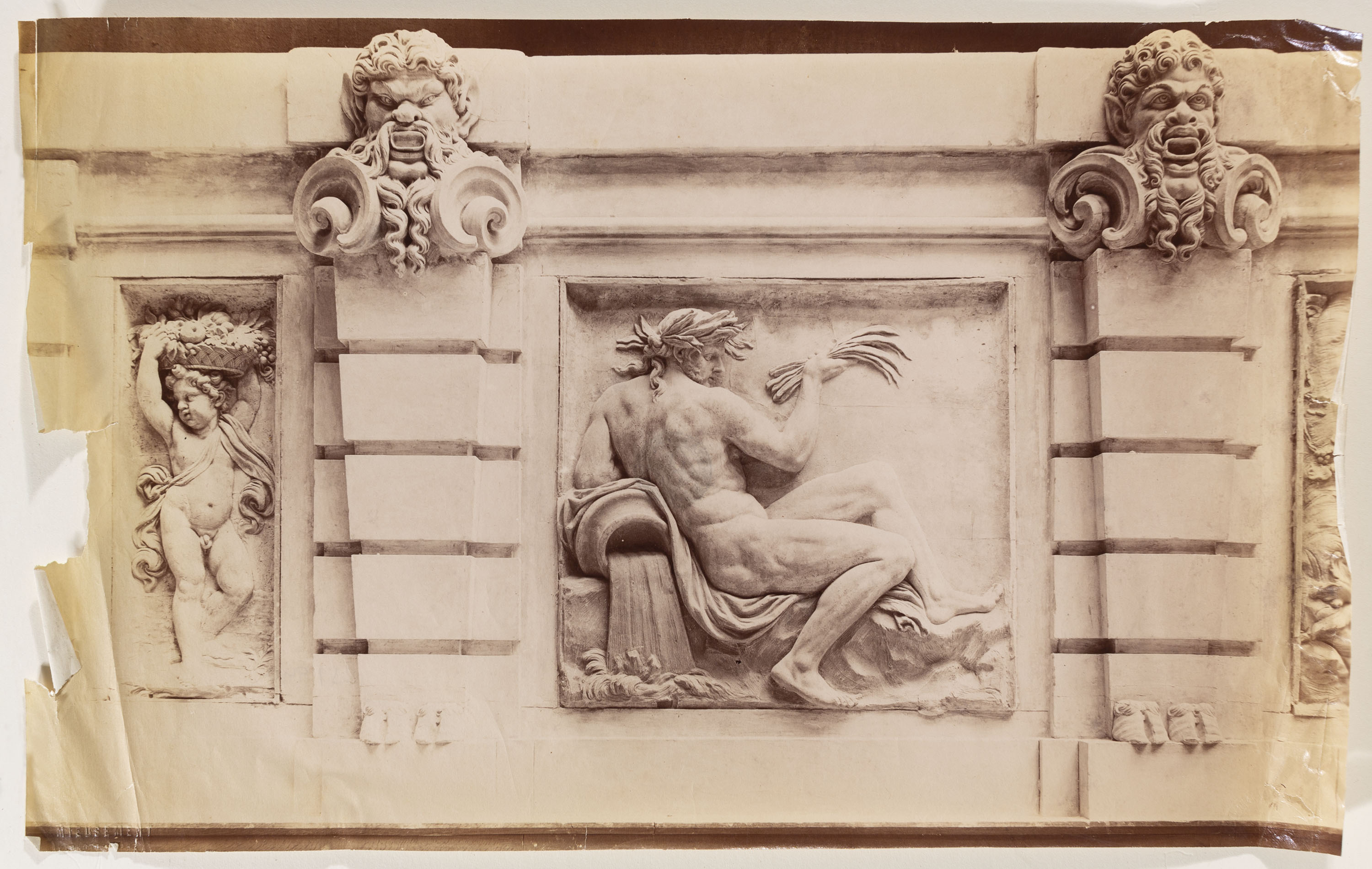 image for: Séraphin-Médéric Mieusement - Fris amb figures al·legòriques - Cap a 1886-1891