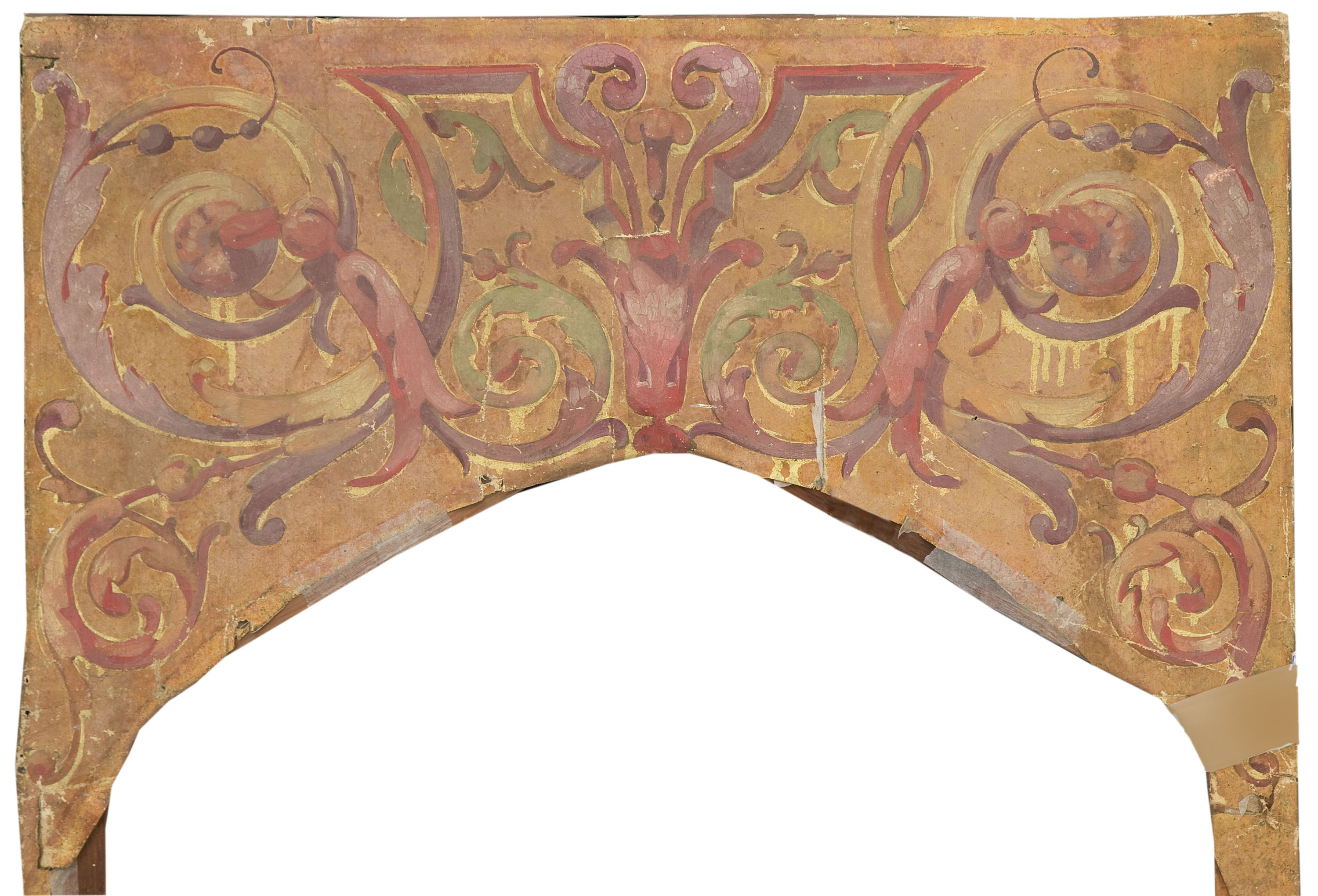 image for: Anònim - Pintura amb motius grotescos - Primer quart del segle XIX