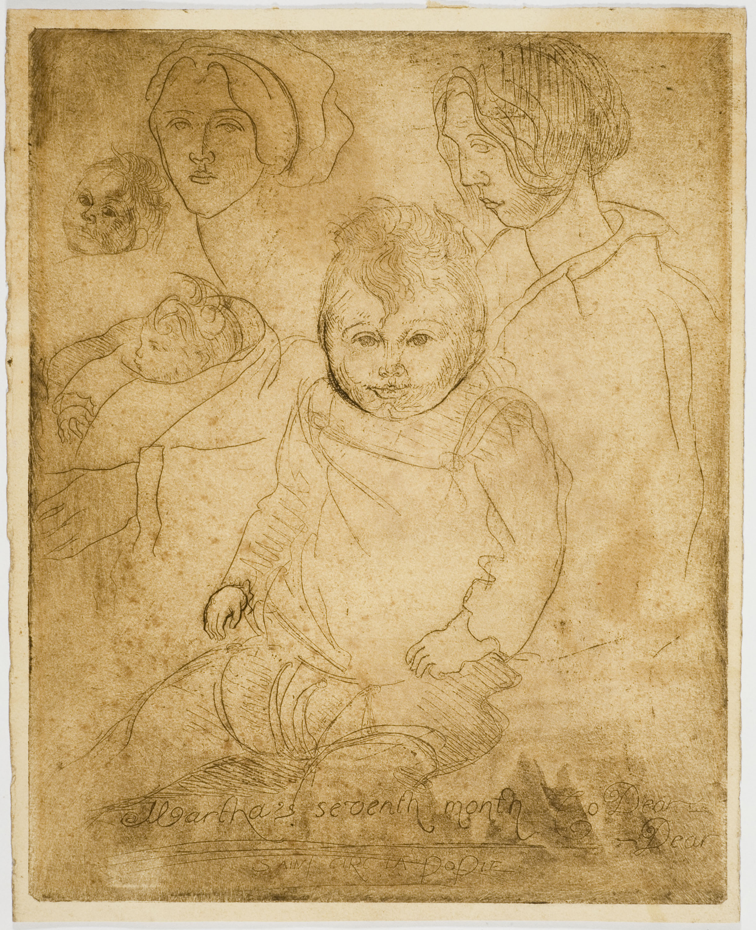 Pere Daura - Louise Blair i Martha Daura - Cap a 1931 image for: Pere Daura - Louise Blair i Martha Daura - Cap a 1931