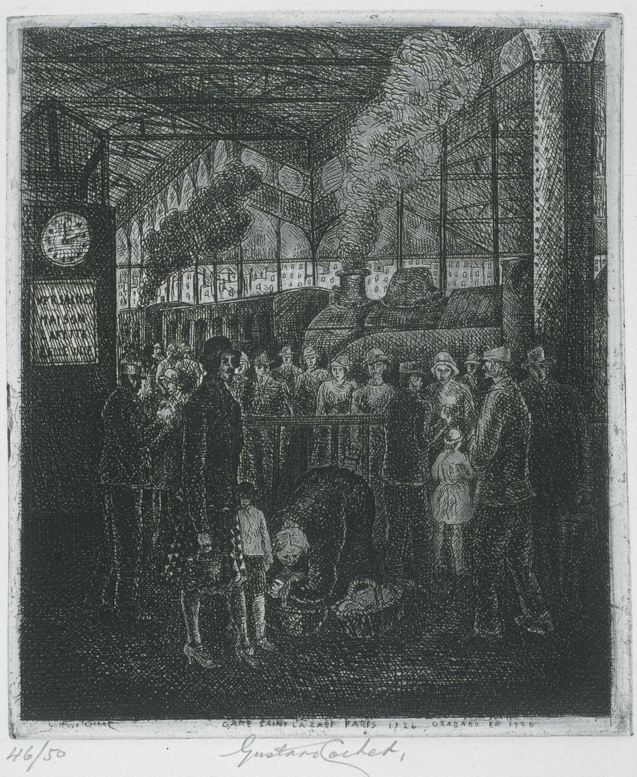 image for: Gustavo Cochet - Gare Saint-Lazare (París) - 1926-1940