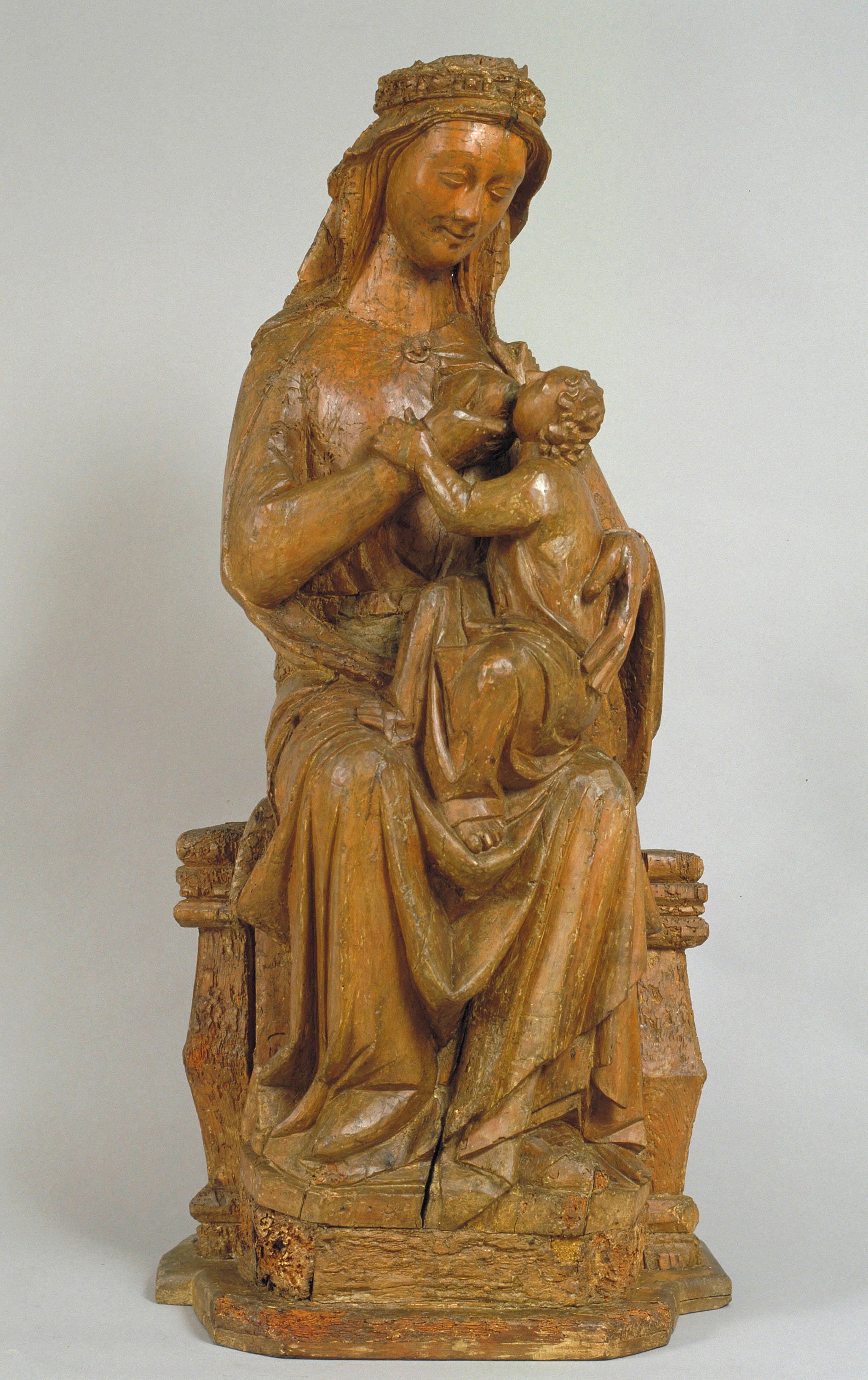 image for: Anònim. Castella - Mare de Déu de la Llet - Segona meitat del segle XIV