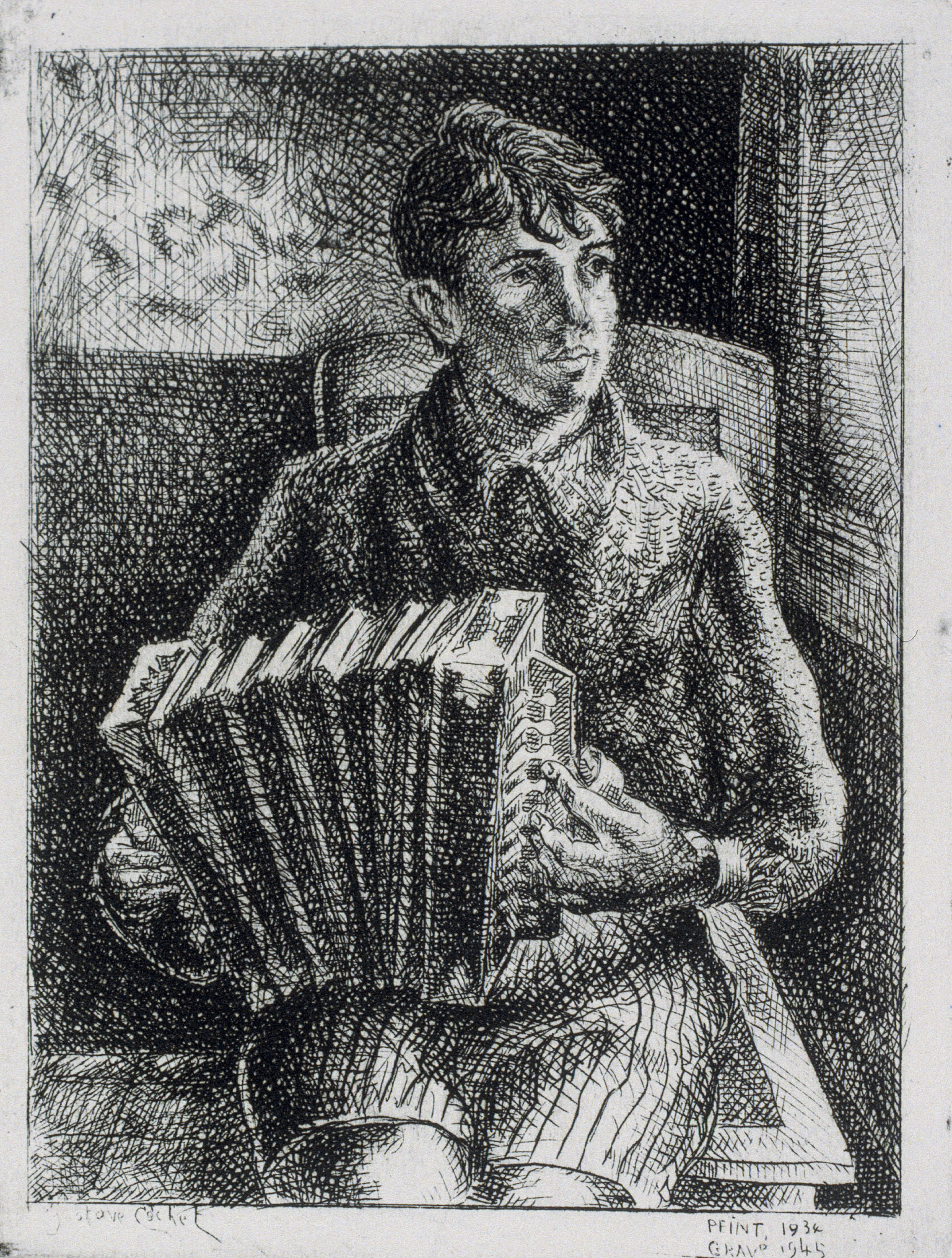 image for: Gustavo Cochet - Noi tocant l'acordió - 1934-1945