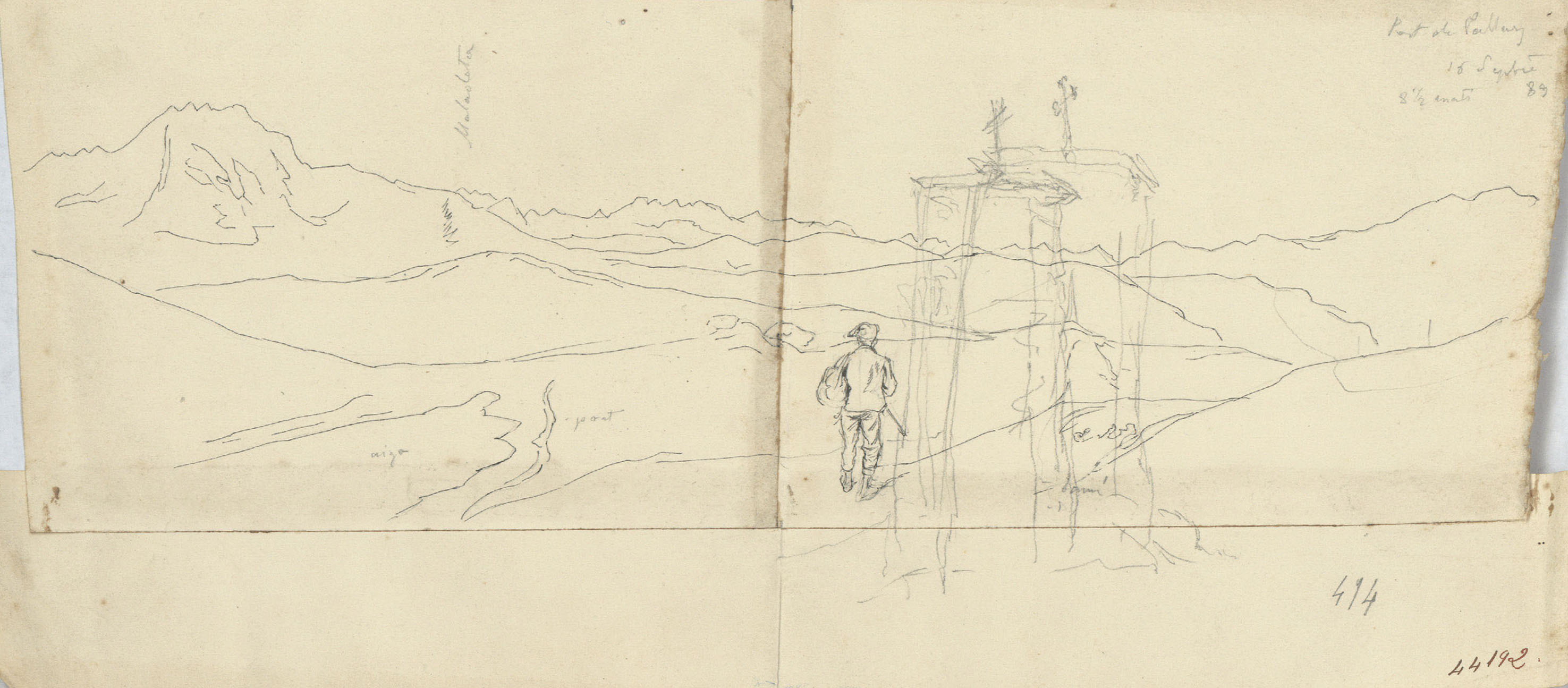 image for: Josep Lluís Pellicer - Port de Pallars - 1889