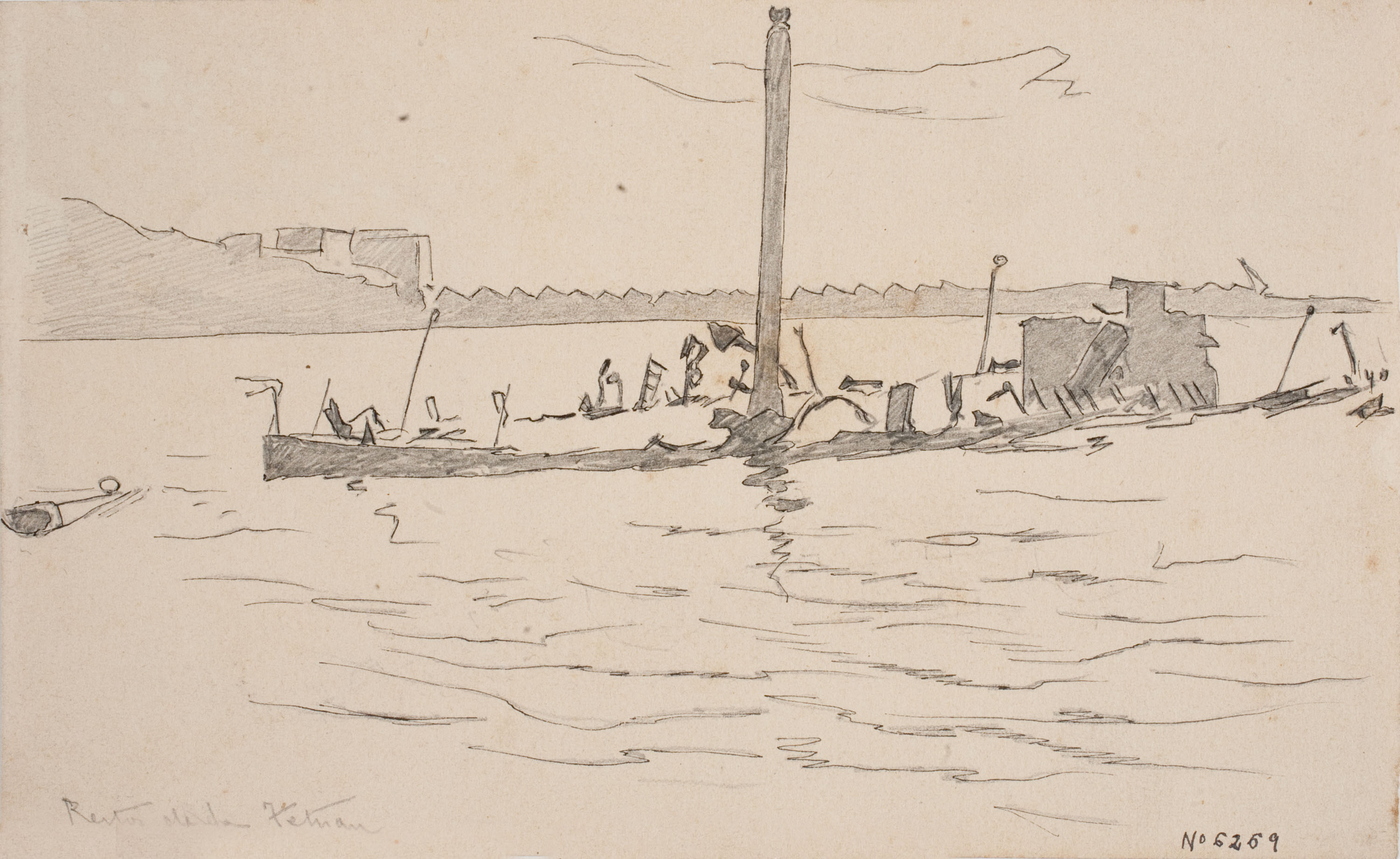 image for: Josep Lluís Pellicer - Restos de la Tetuan - Cap a 1872-1876