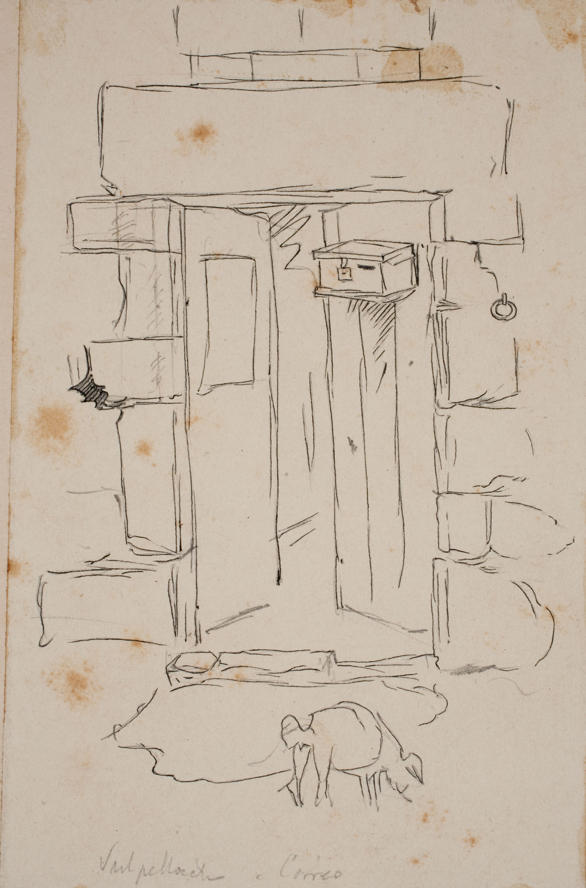 image for: Josep Lluís Pellicer - Porta de Correus, Vulpellac - Cap a 1889