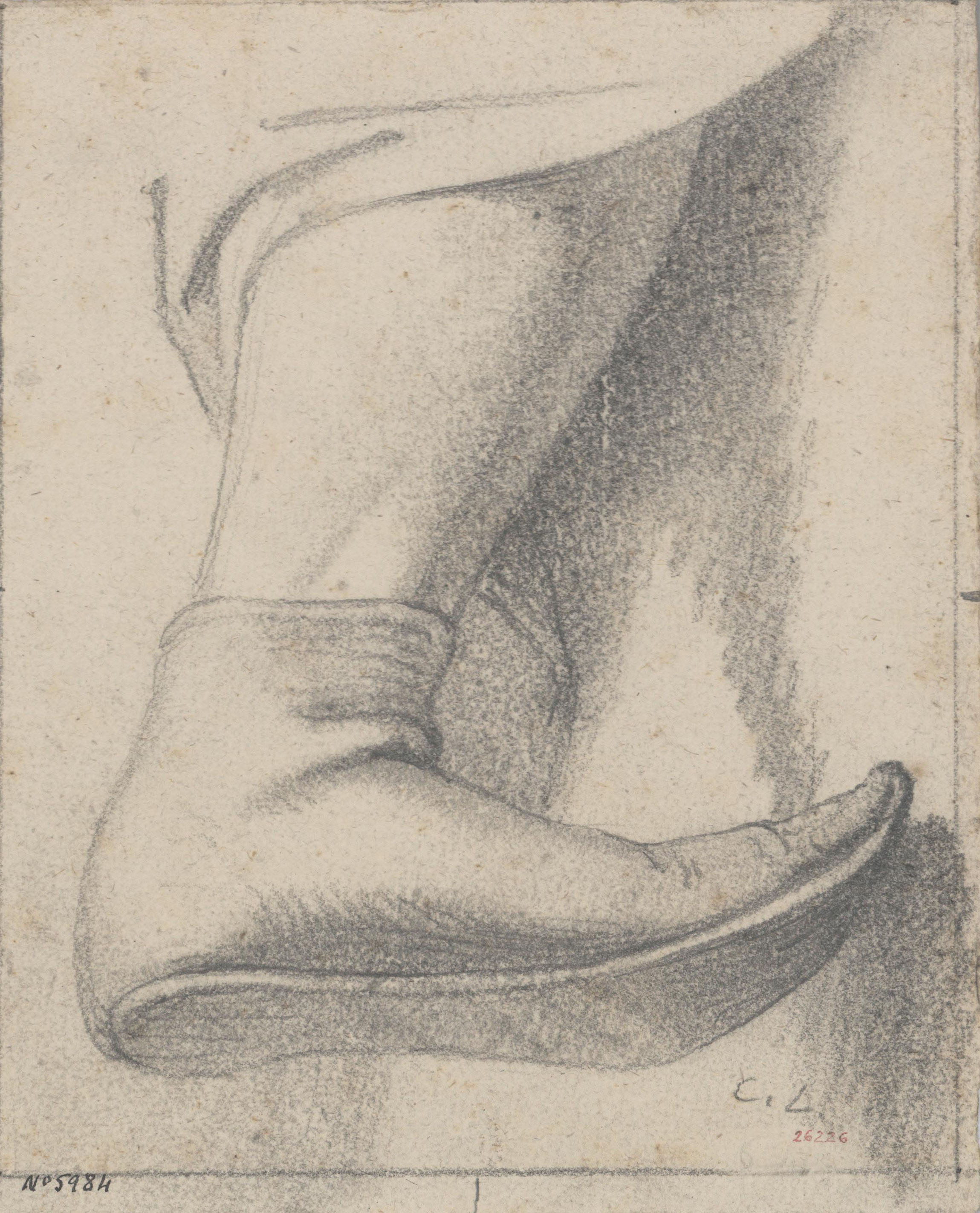 image for: Claudi Lorenzale - Una cama i una bota - Cap a 1840-1860