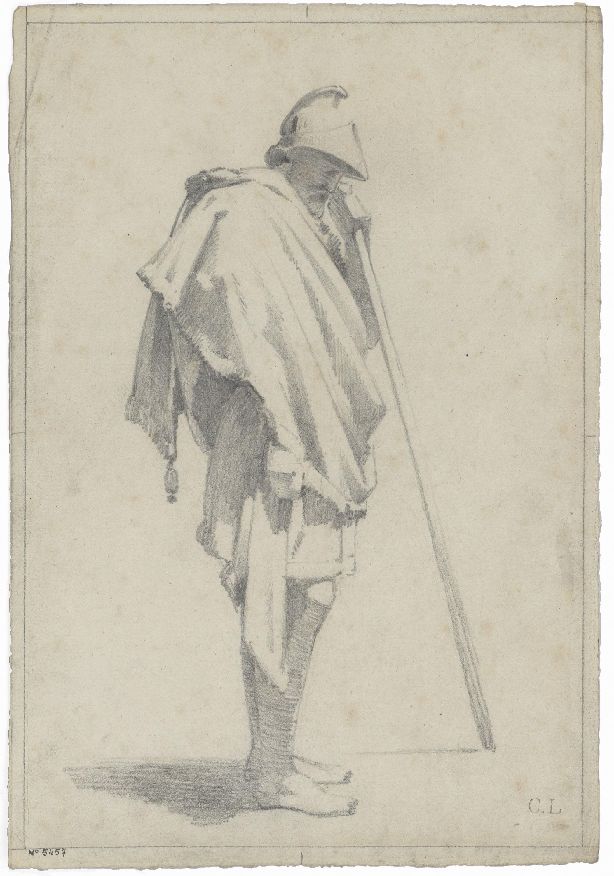 image for: Claudi Lorenzale - Soldat atenenc - Cap a 1850-1860