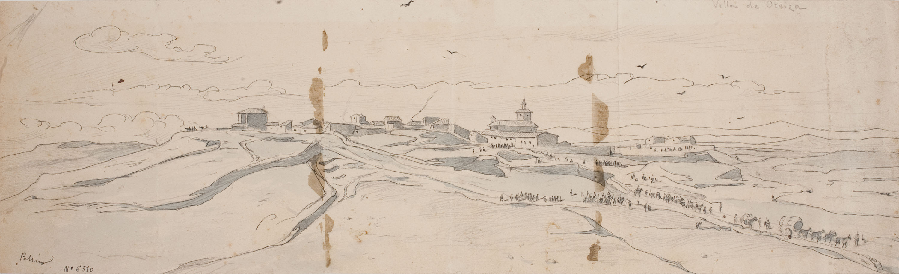 image for: Josep Lluís Pellicer - Villa de Oteiza - 1875