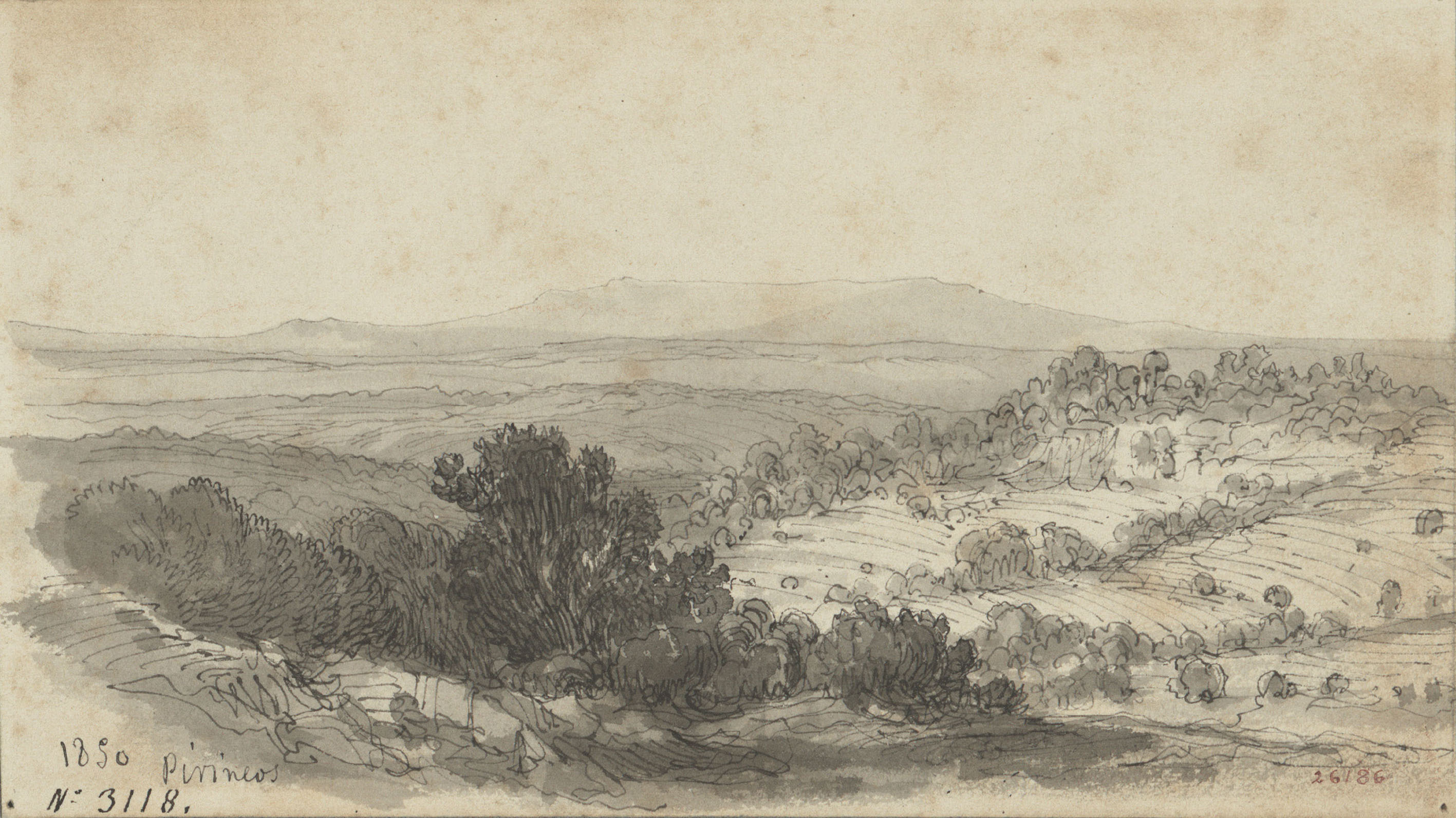 image for: Lluís Rigalt - Pirineos - 1850
