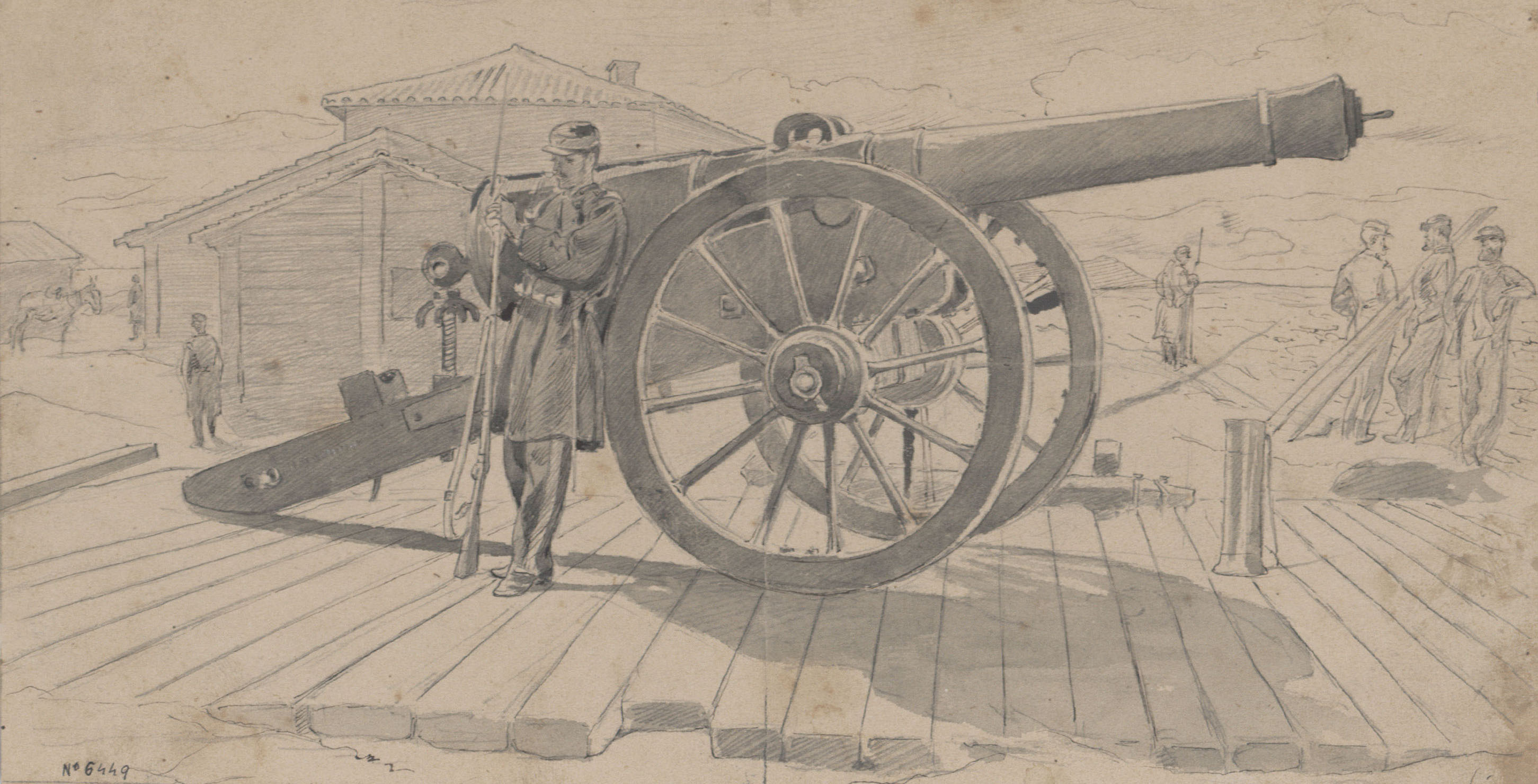 Josep Lluís Pellicer - Reducte Alfons XII - 1875 image for: Josep Lluís Pellicer - Reducte Alfons XII - 1875