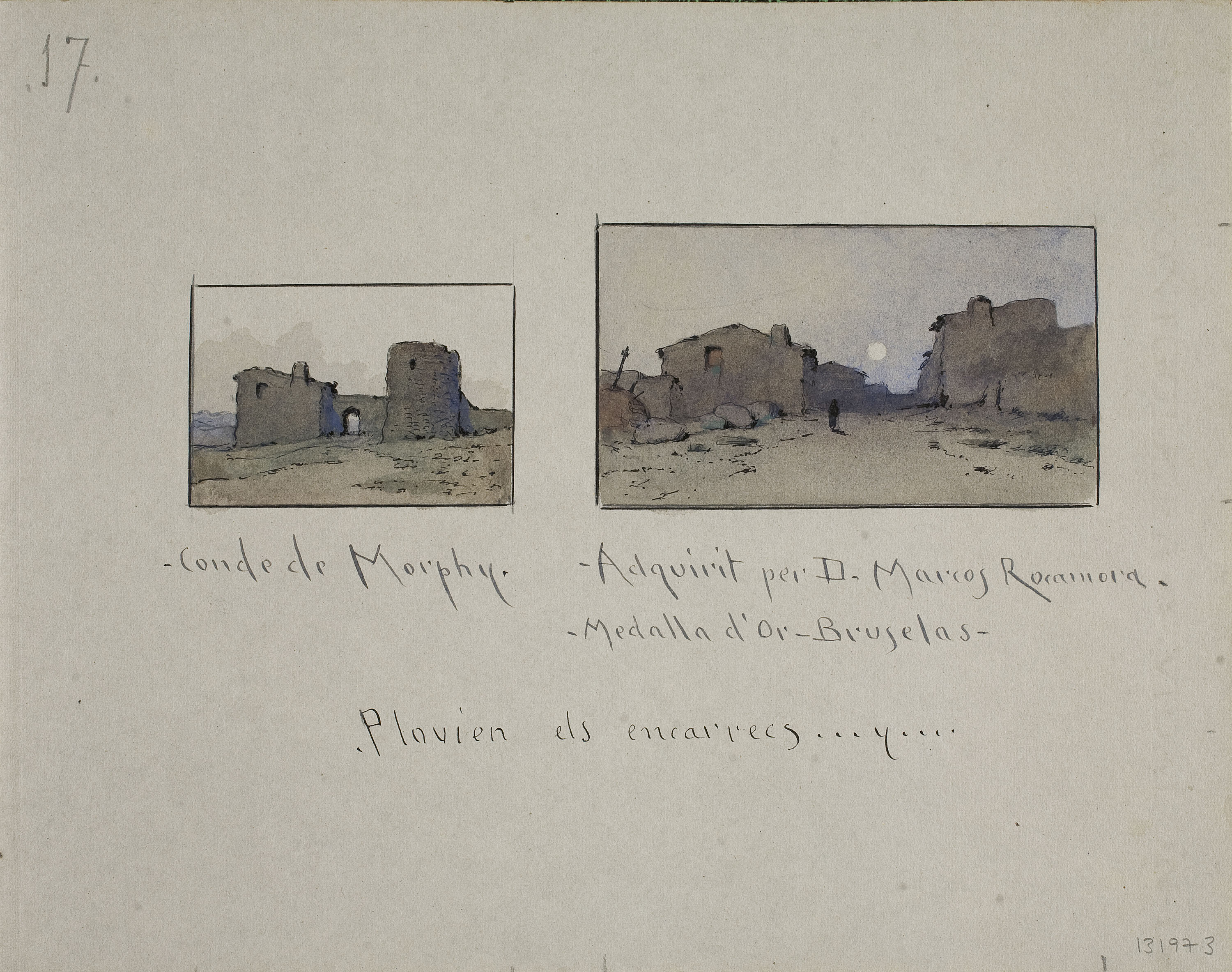 image for: Modest Urgell - Plovien els encarrecs...y... - Cap a 1918
