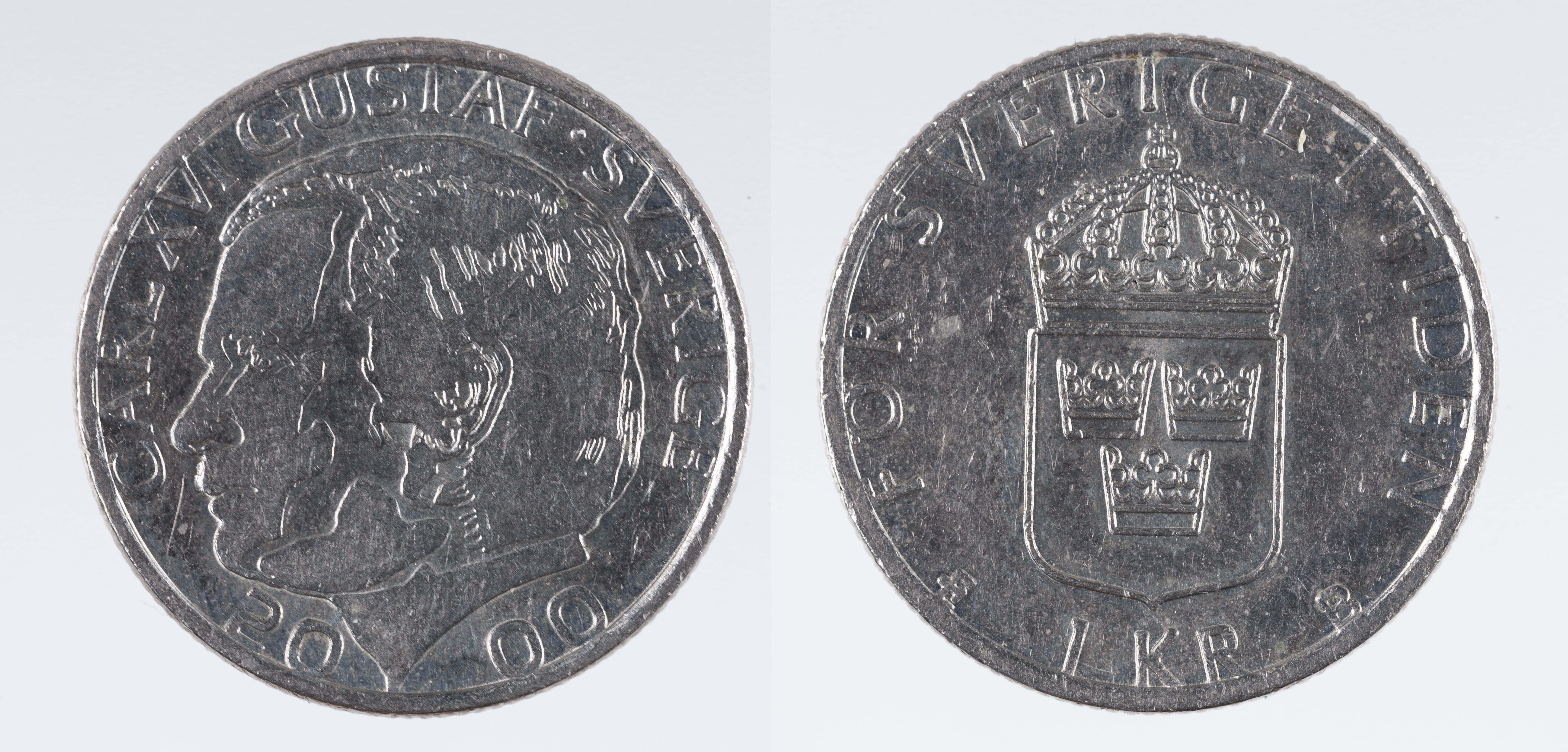 image for: Carles XVI Gustau de Suècia - Una corona - 2000