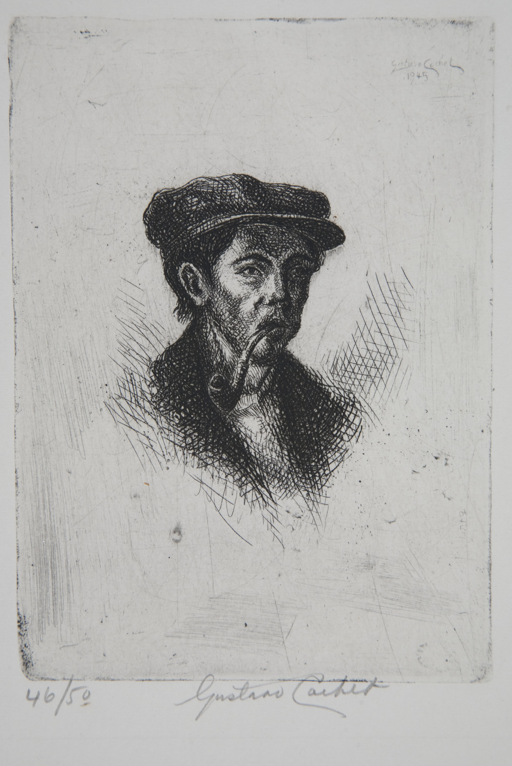 image for: Gustavo Cochet - Retrat masculí - 1945