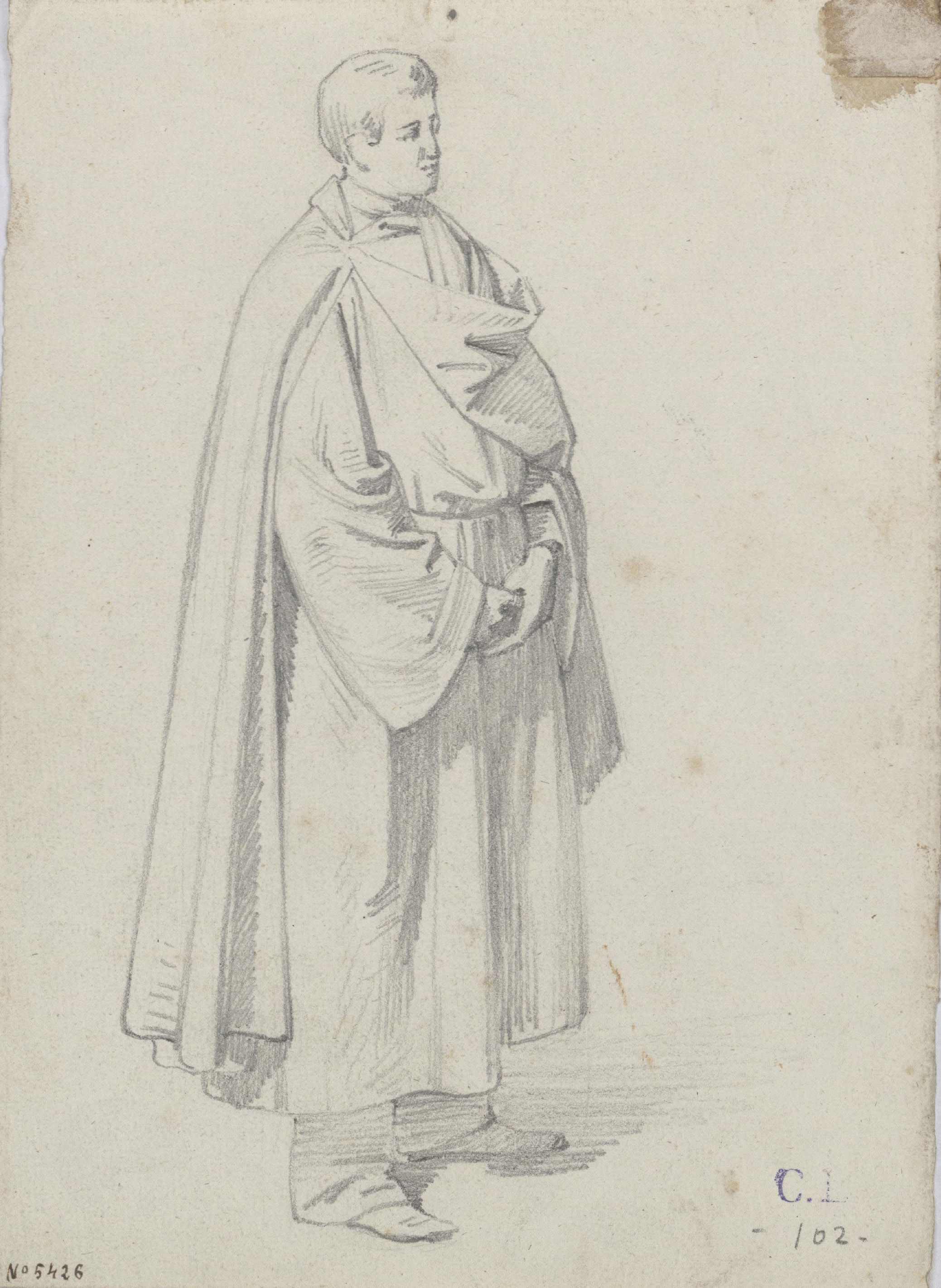 image for: Claudi Lorenzale - Estudi d'home - Cap a 1850-1870