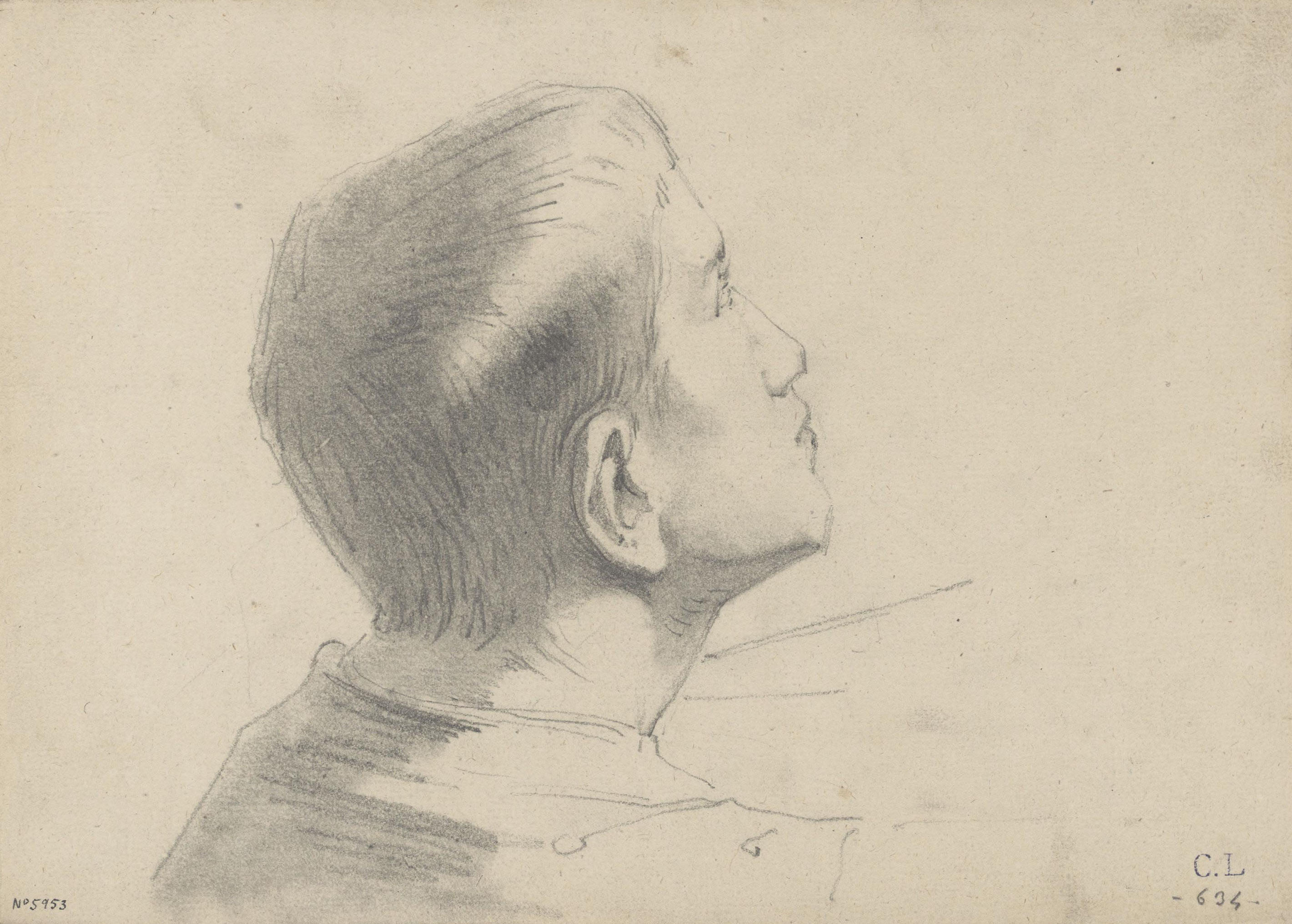 image for: Claudi Lorenzale - Cap de noi - Cap a 1840-1860