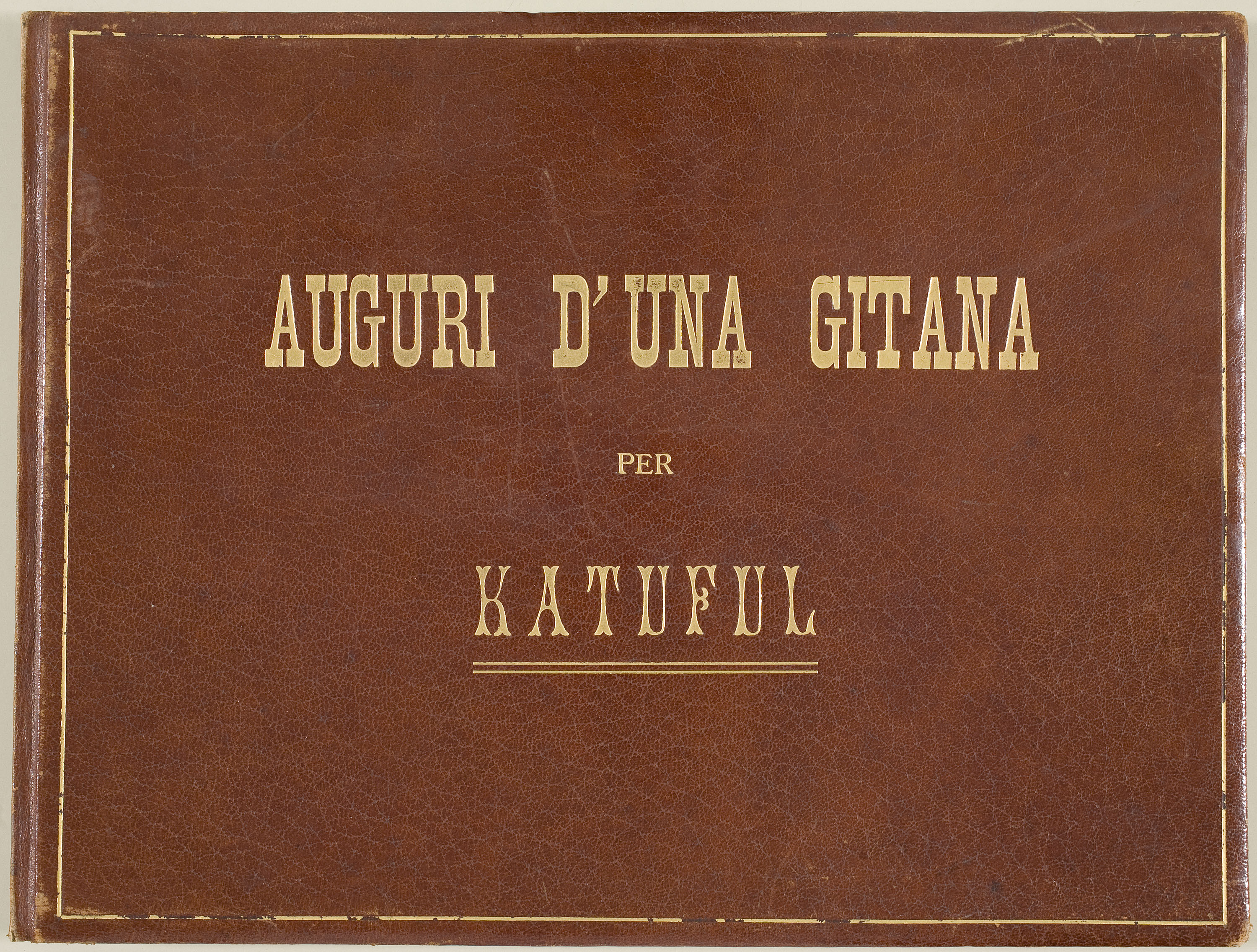 image for: Modest Urgell - Àlbum de dibuixos «Auguri d'una gitana per Katúful» - 1918