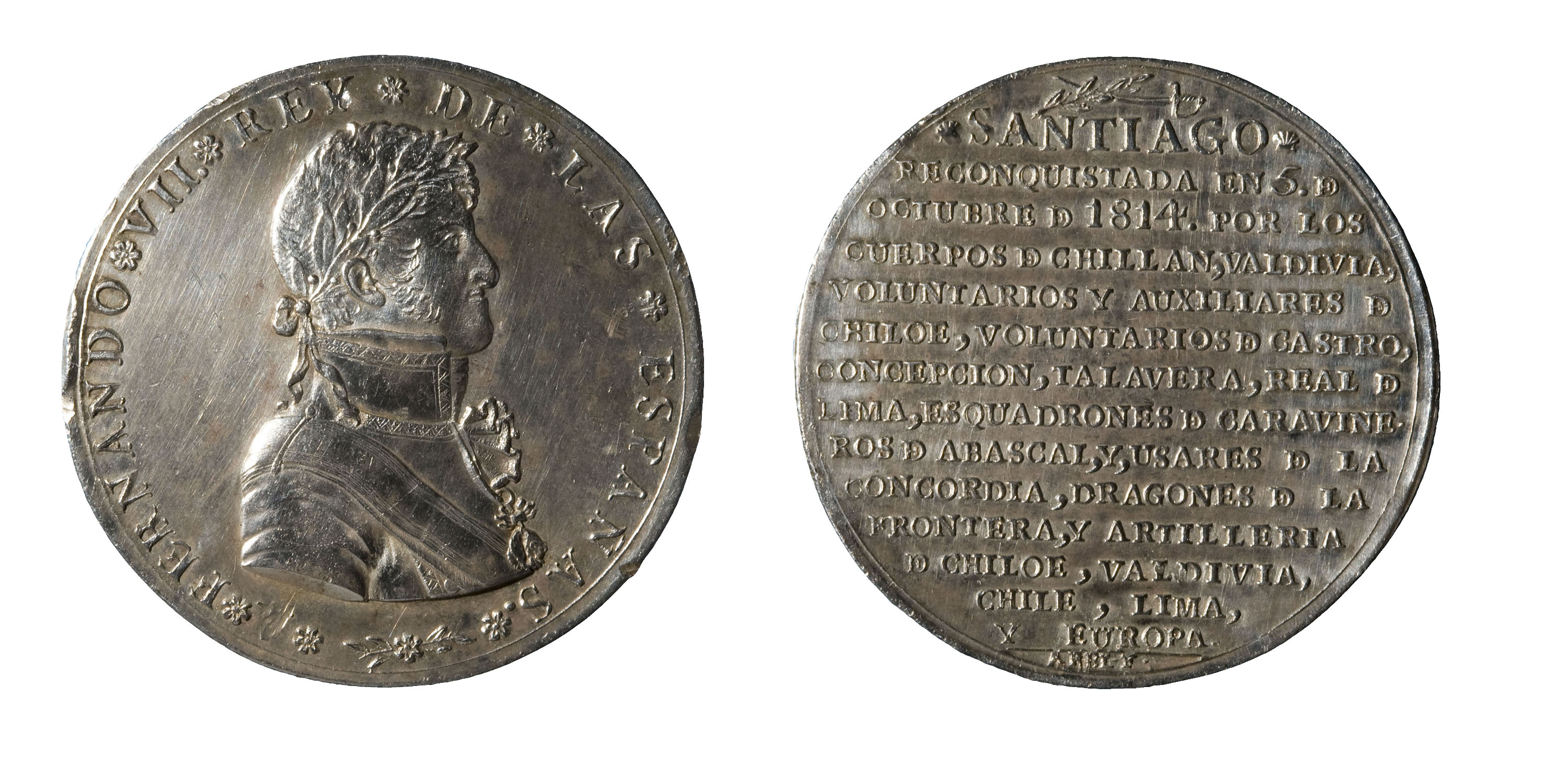 Ignacio Arrabal - Reconquesta de Santiago per Ferran VII - 1814 image for: Ignacio Arrabal - Reconquesta de Santiago per Ferran VII - 1814