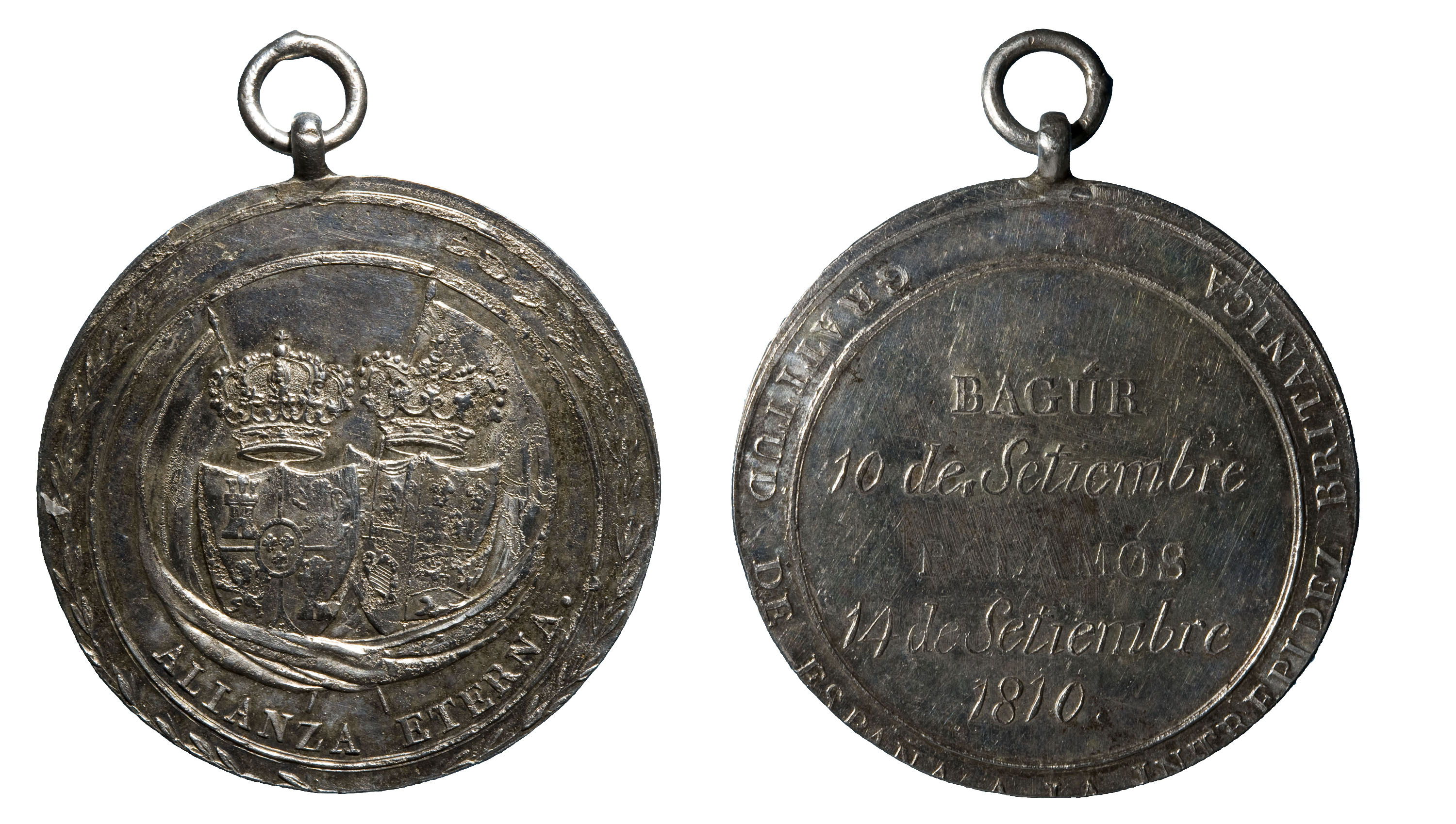 image for: Anònim - Medalla de distinció de Bagúr i Plamós - 24 de setembre de 1810