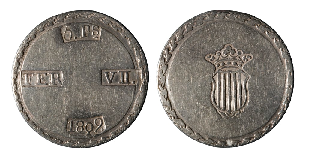 image for: Ferran VII d'Espanya - 5 pessetes - 1809
