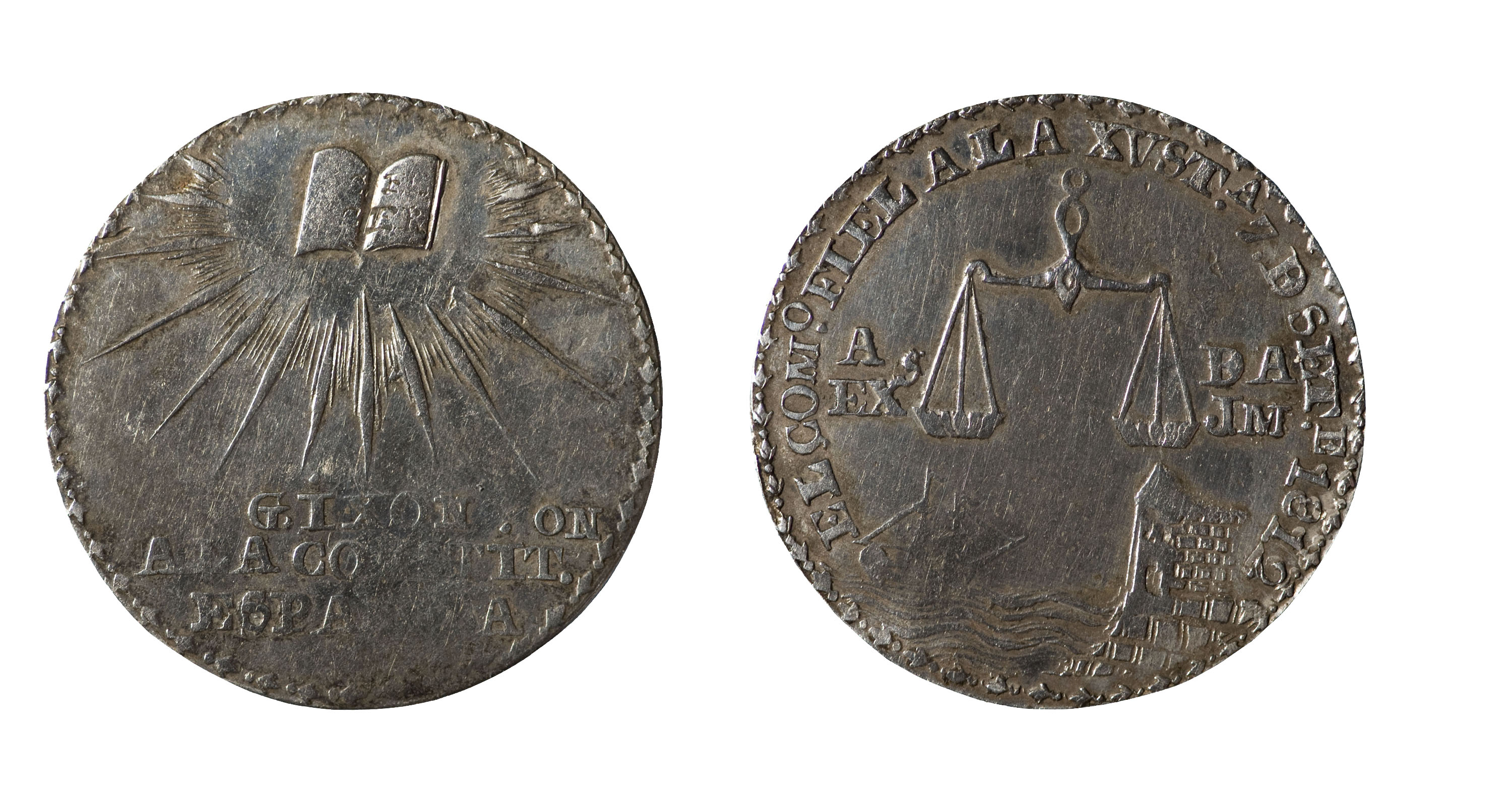 image for: Anònim - Ferran VII, proclamació de la Constitució a Guatemala - 1812