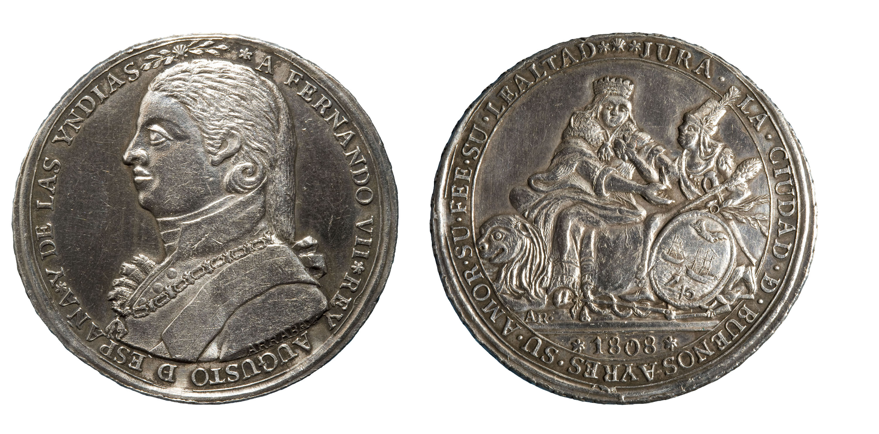 Ignacio Arrabal - Ferran VII, proclamació a Buenos Aires - 1808 image for: Ignacio Arrabal - Ferran VII, proclamació a Buenos Aires - 1808