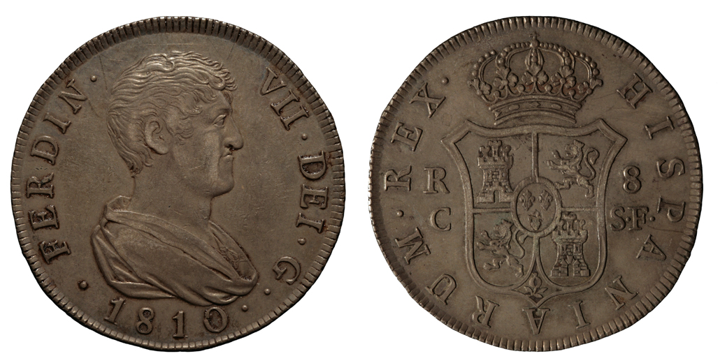 image for: Ferran VII d'Espanya - 8 rals - 1810