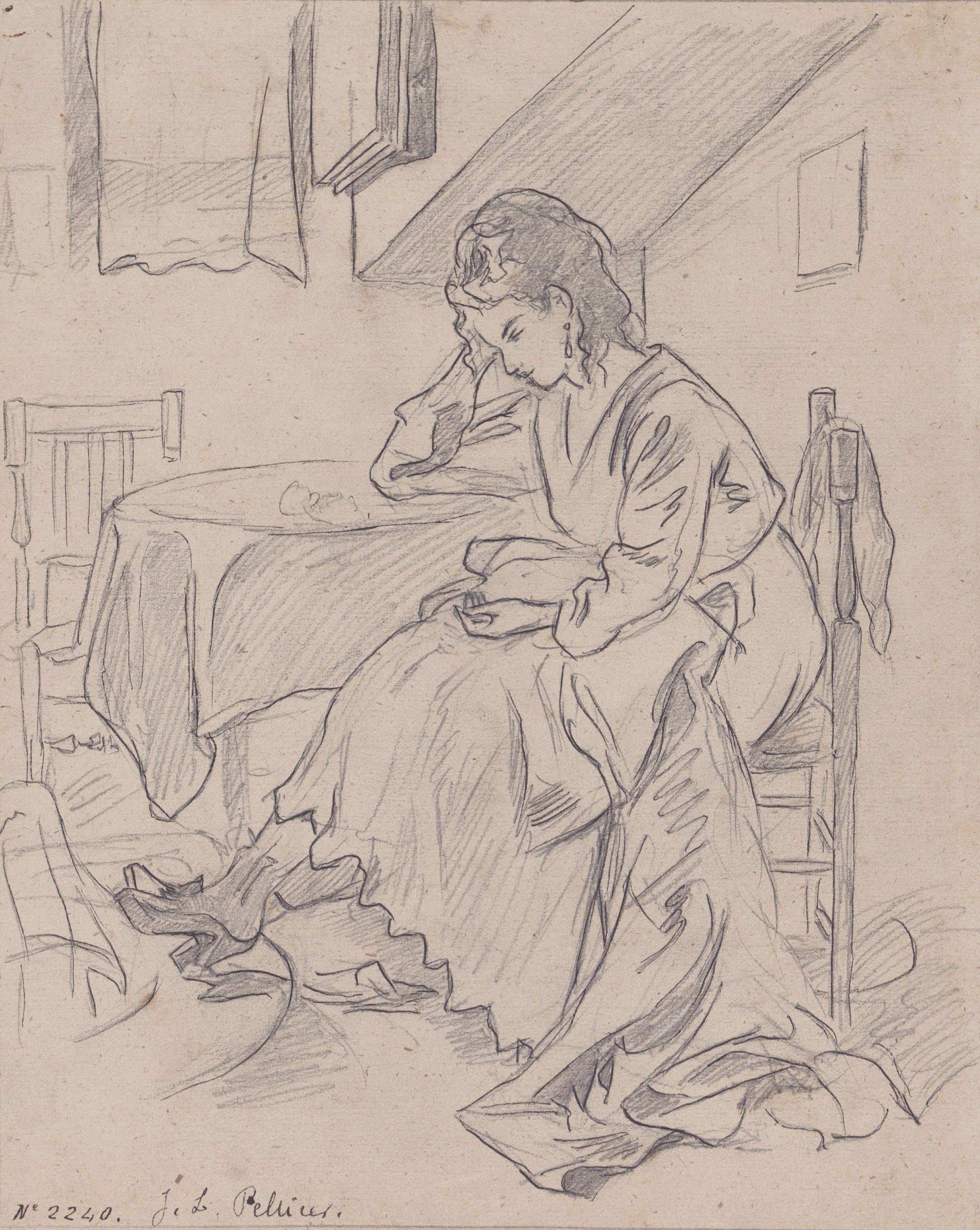 image for: Josep Lluís Pellicer - A les golfes - Cap a 1868