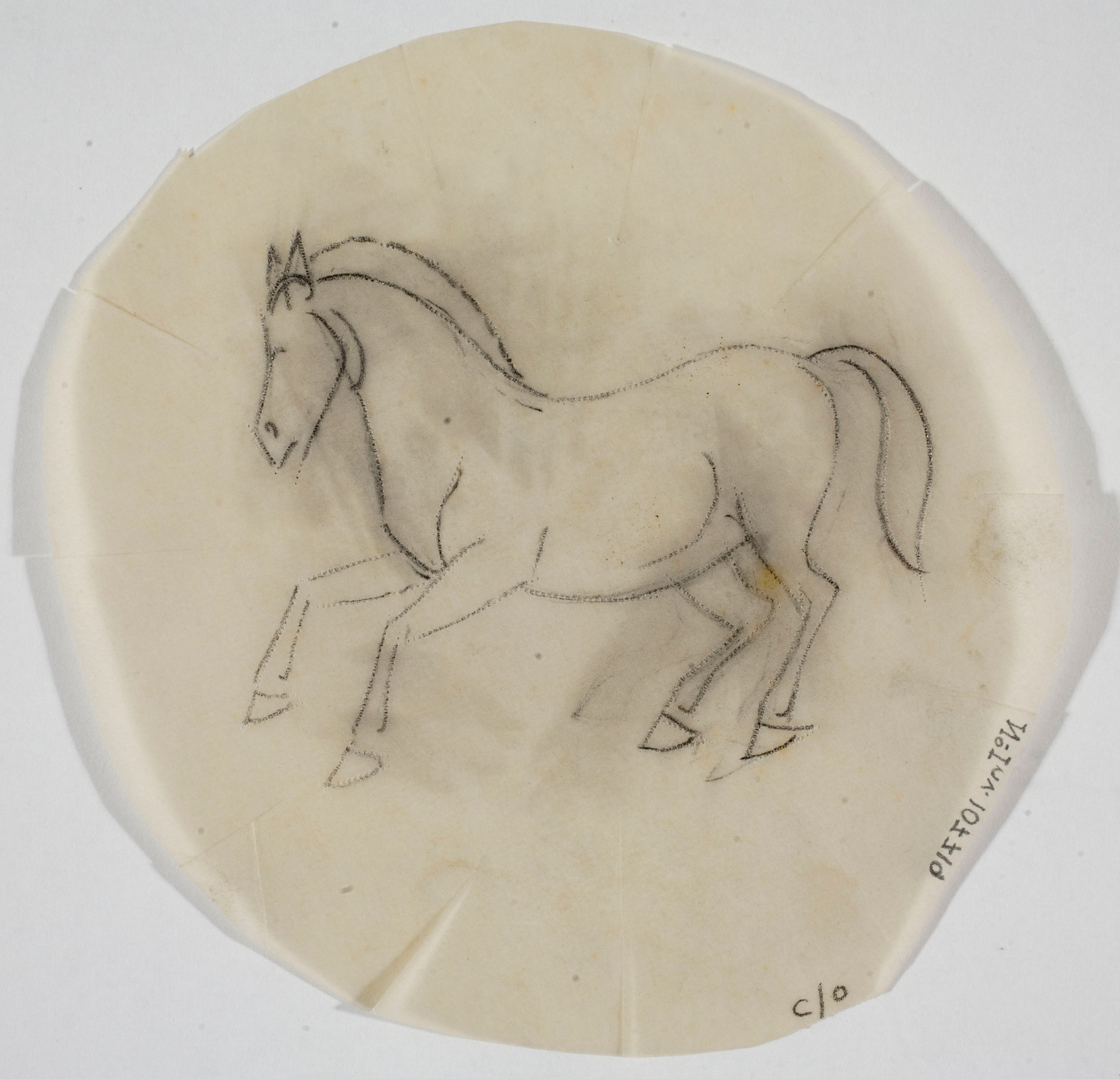 image for: Xavier Nogués - Cavall. Possible projecte per a la decoració de plats