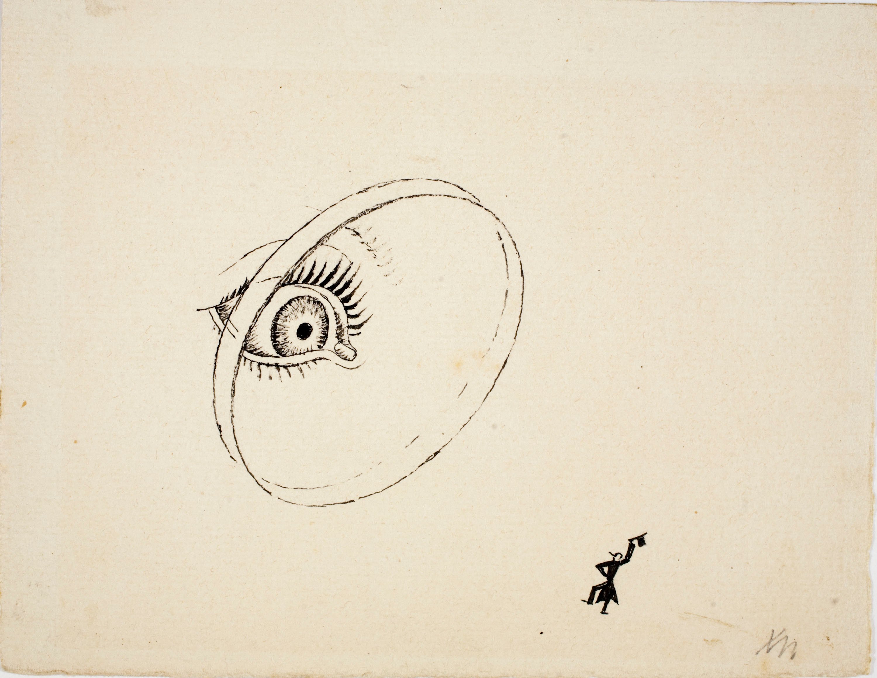 Xavier Nogués - Bacil (il·lustració per al «Bestiari» de Joan Oliver) - Cap a 1937 image for: Xavier Nogués - Bacil (il·lustració per al «Bestiari» de Joan Oliver) - Cap a 1937