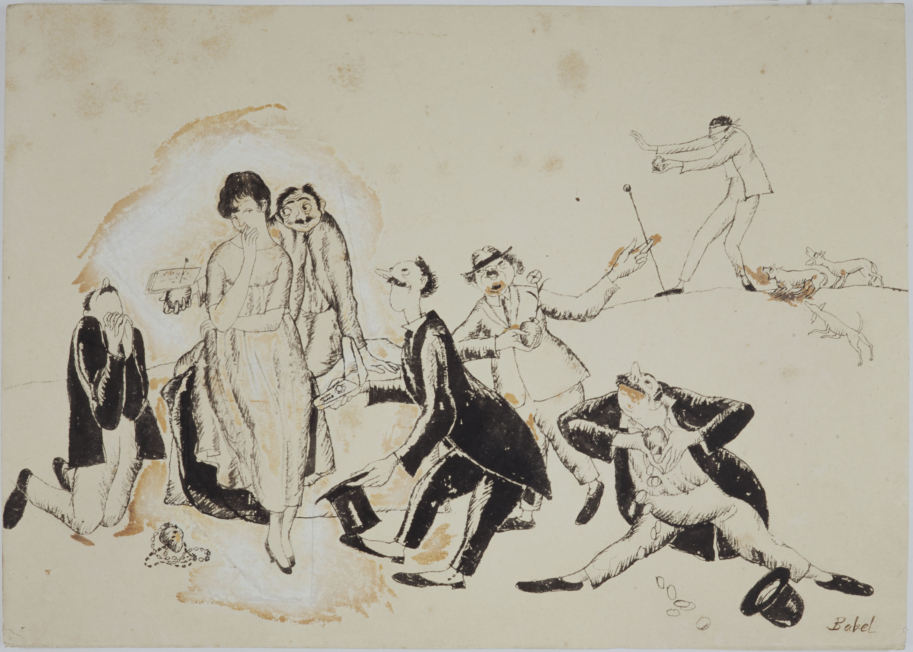 image for: Xavier Nogués - Amb el cor a la mà - Cap a 1914-1919