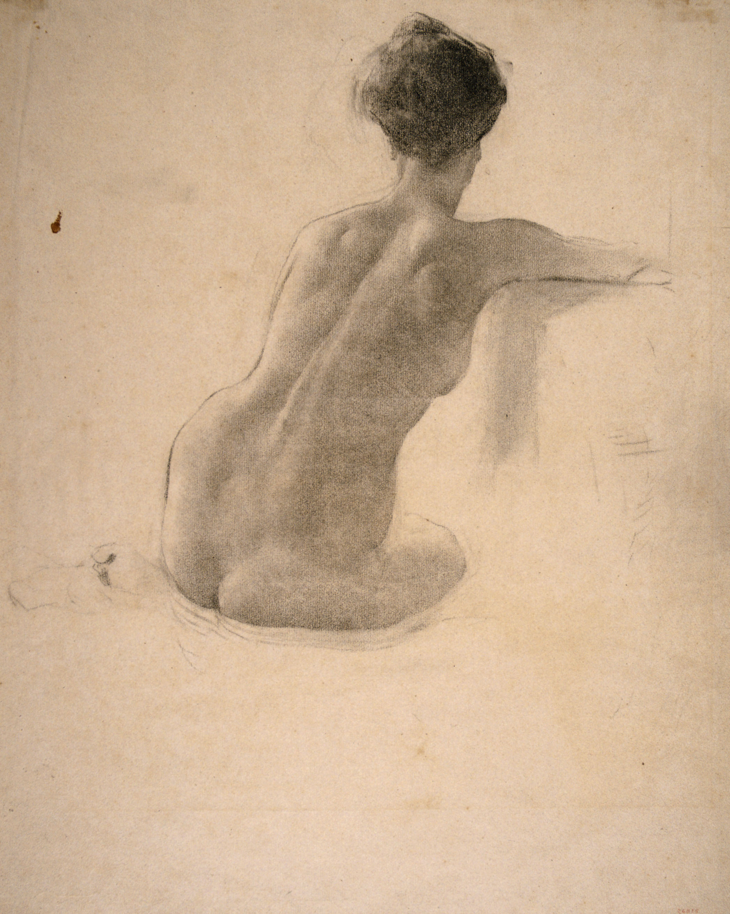 image for: Josep Llimona - Nu femení - Cap a 1907