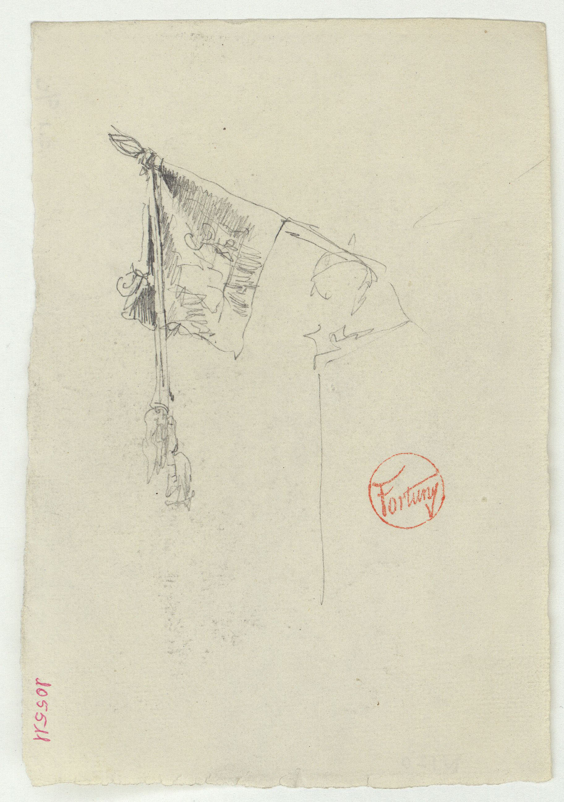 image for: Marià Fortuny - Bandera - Cap a 1867-1872