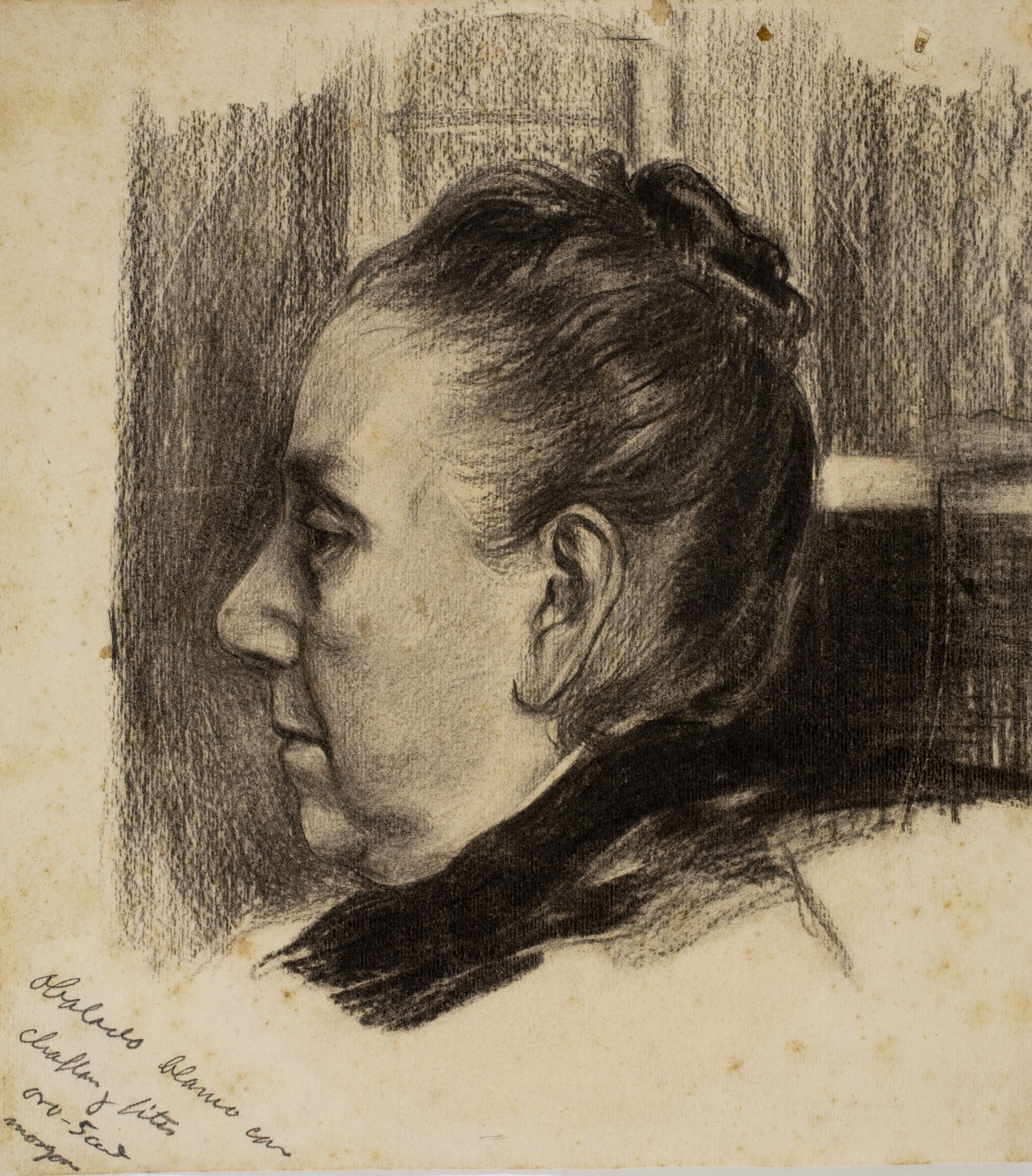 image for: Xavier Nogués - Retrat de Francesca Casas, mare de l'artista - 1902