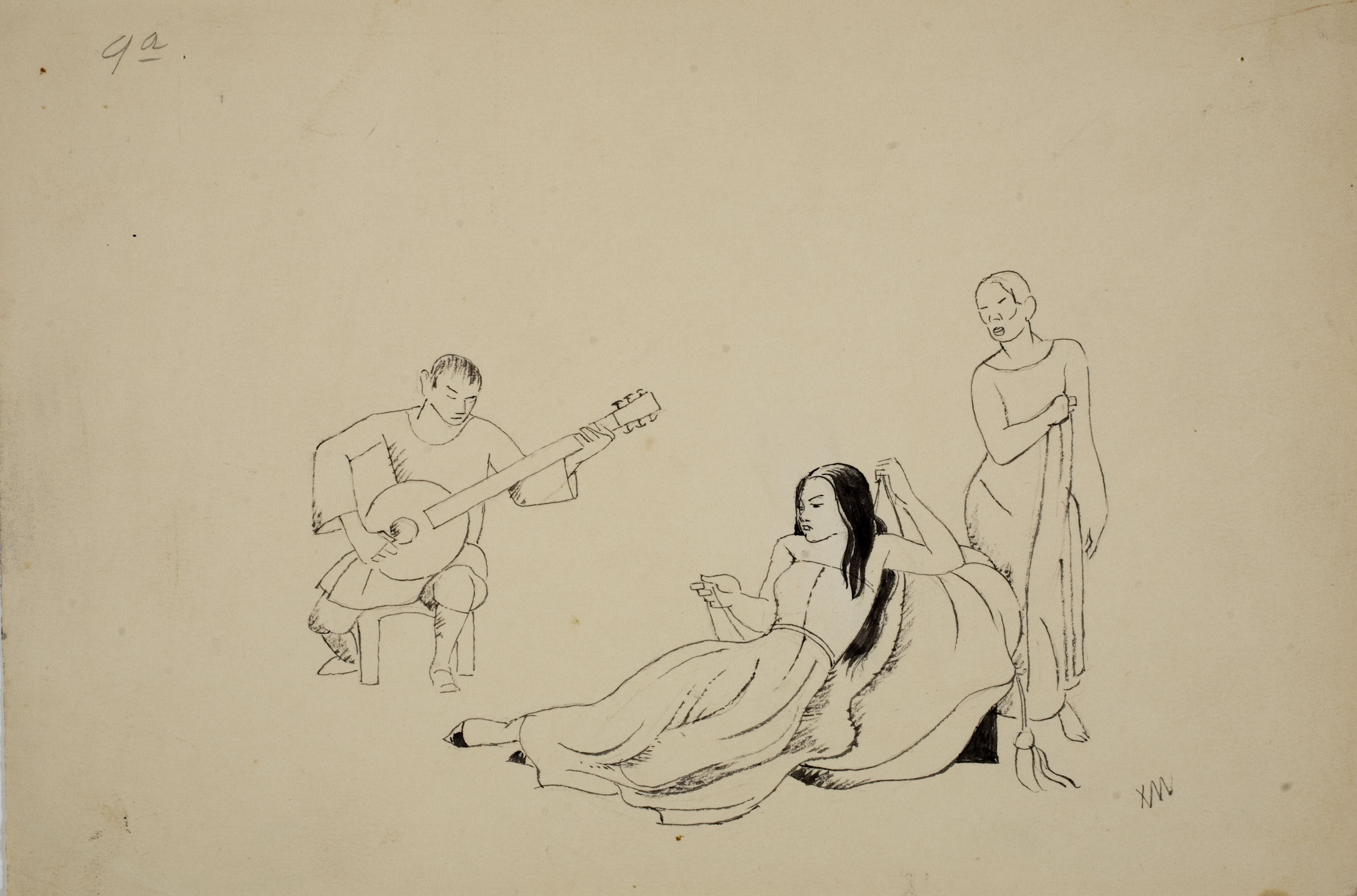 image for: Xavier Nogués - Falòrnia novena (il·lustració per a «El patrañuelo» de Joan Timoneda) - 1940