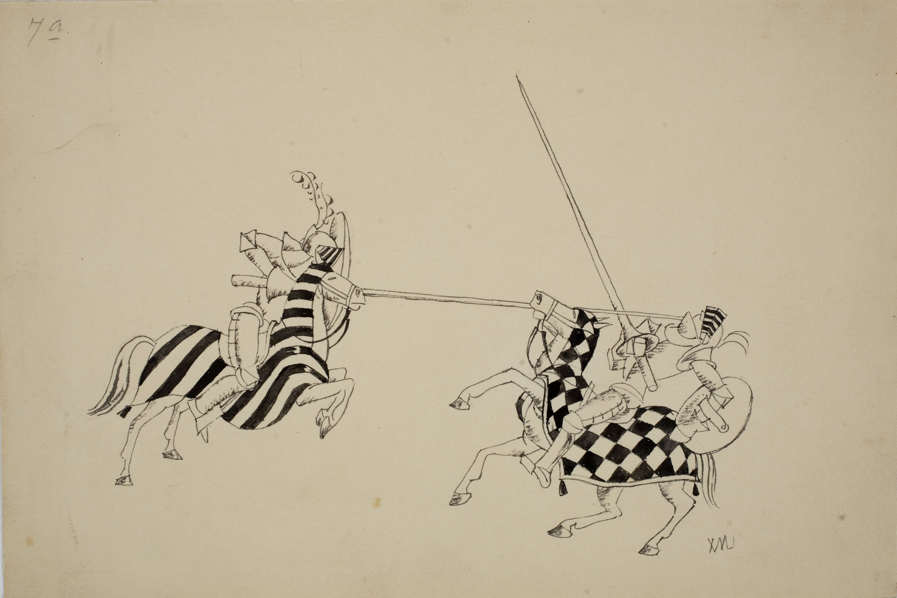 image for: Xavier Nogués - Falòrnia setena (il·lustració per a «El patrañuelo» de Joan Timoneda) - 1940