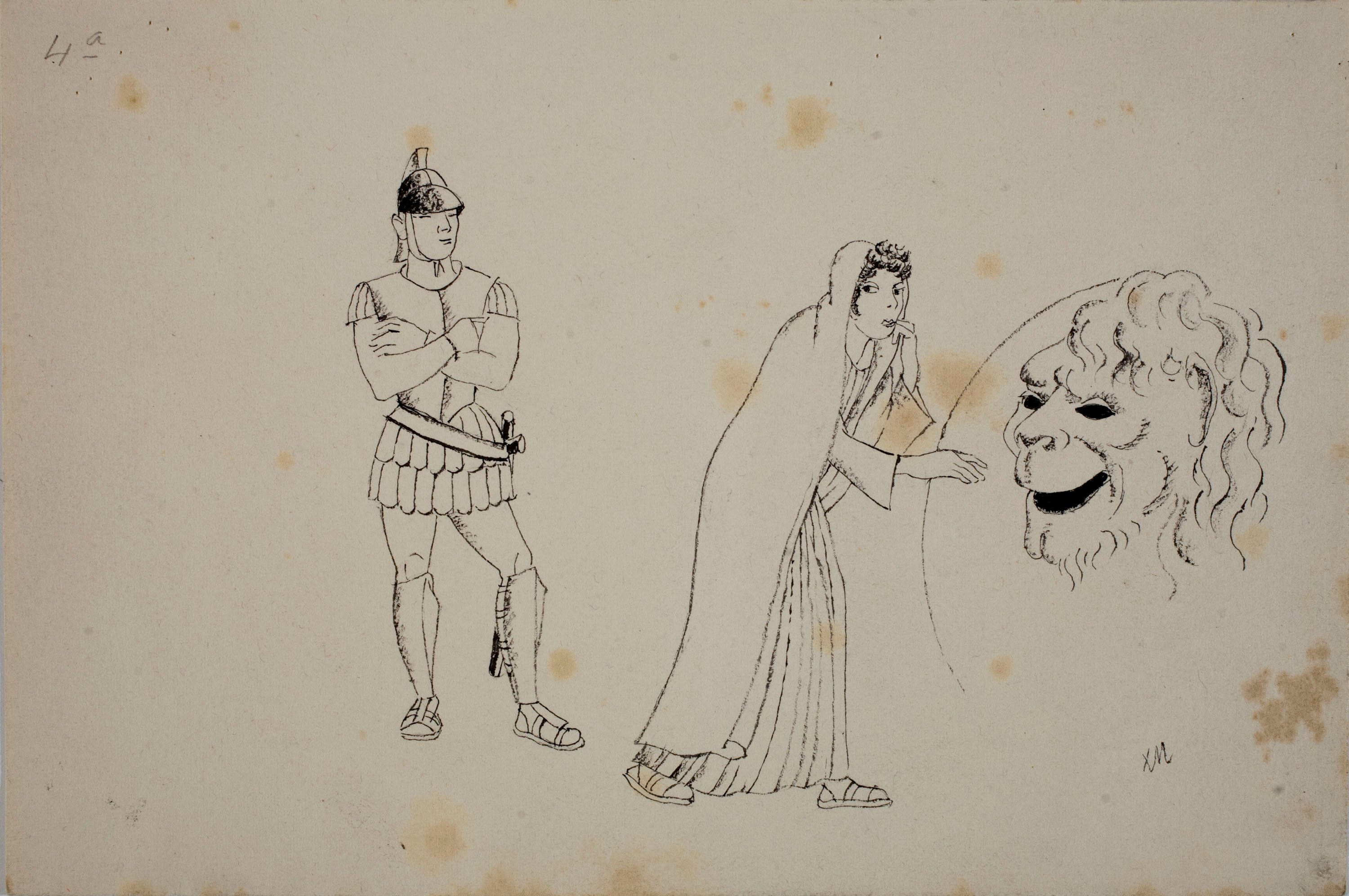 image for: Xavier Nogués - Falòrnia quarta (il·lustració per a «El patrañuelo» de Joan Timoneda) - 1940