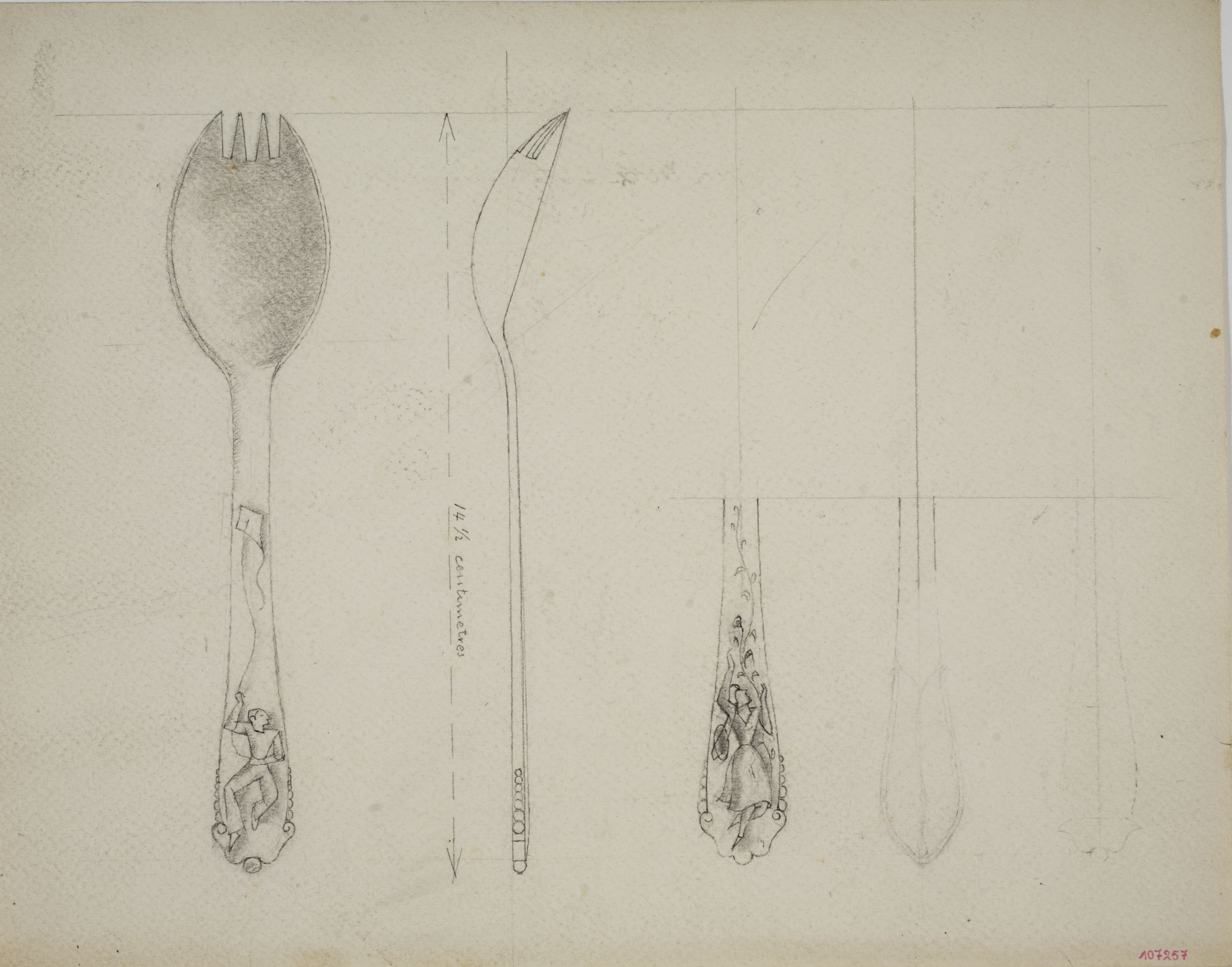 image for: Xavier Nogués - Estudi preparatori per a la realització de coberts - Cap a 1924-1928