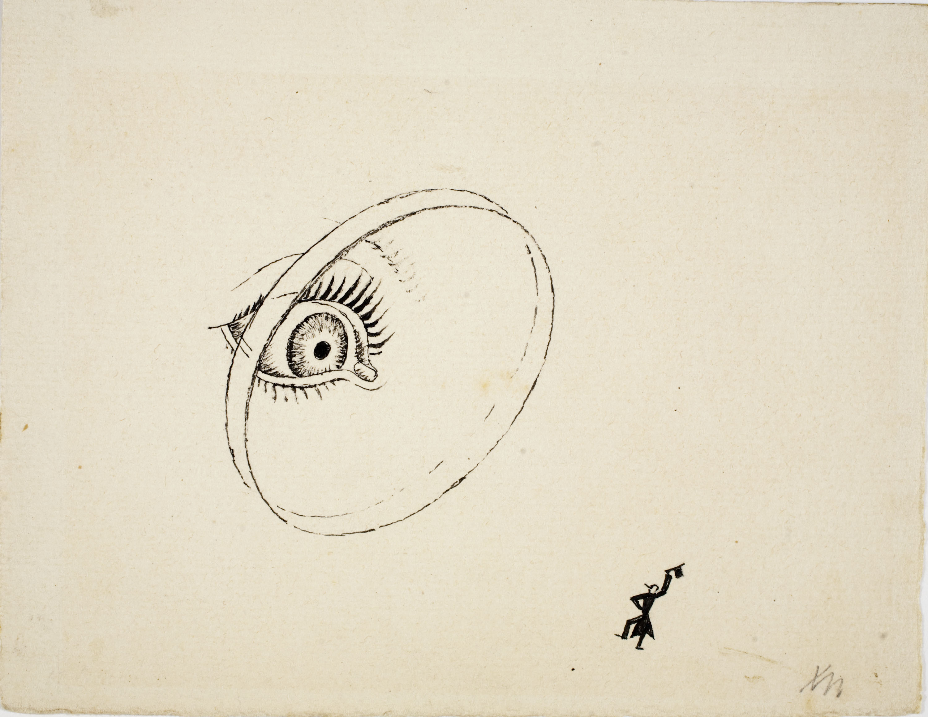 image for: Xavier Nogués - Bacil (il·lustració per al «Bestiari» de Joan Oliver) - Cap a 1937