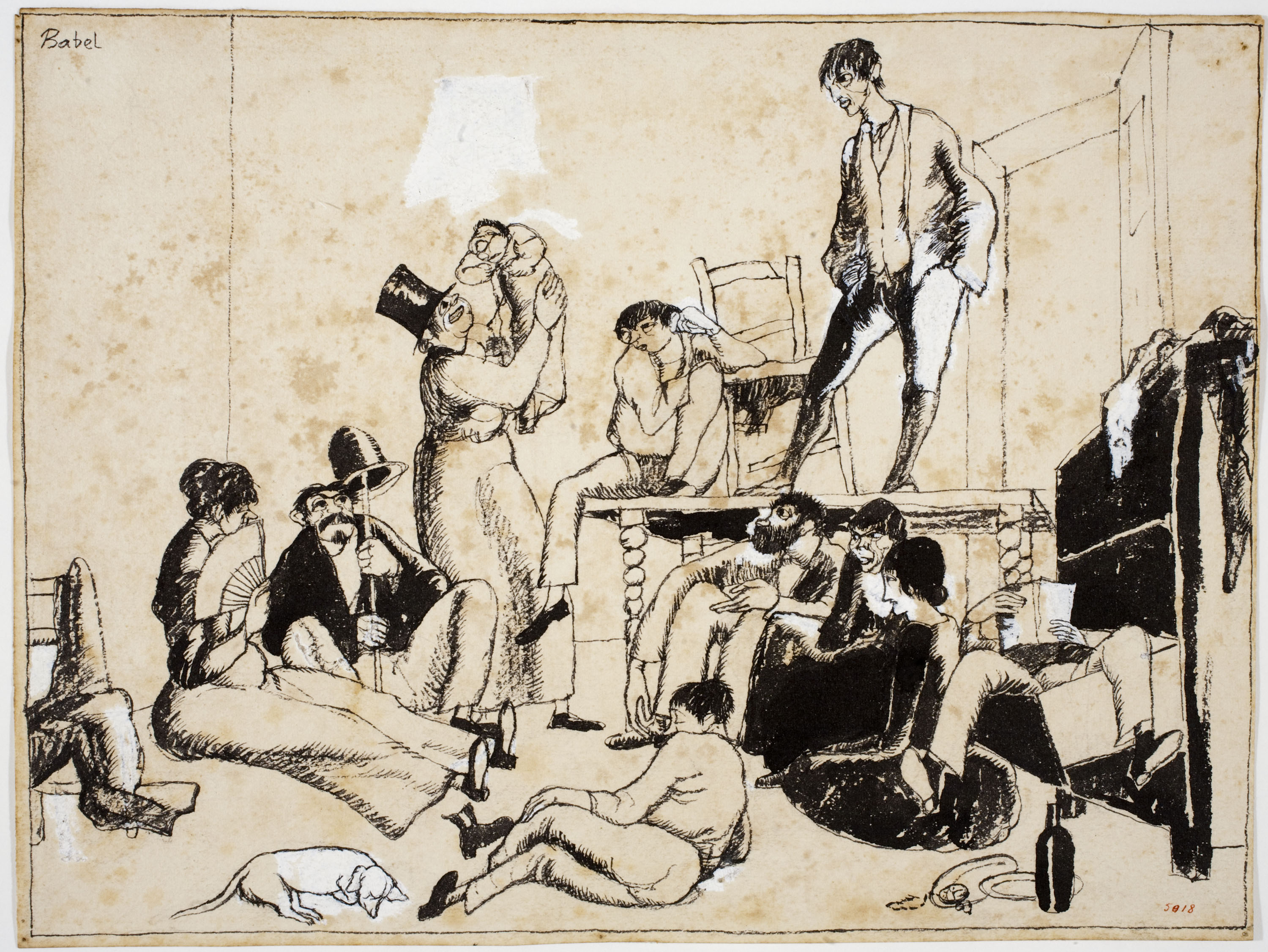 image for: Xavier Nogués - A can Garlanda - 1914