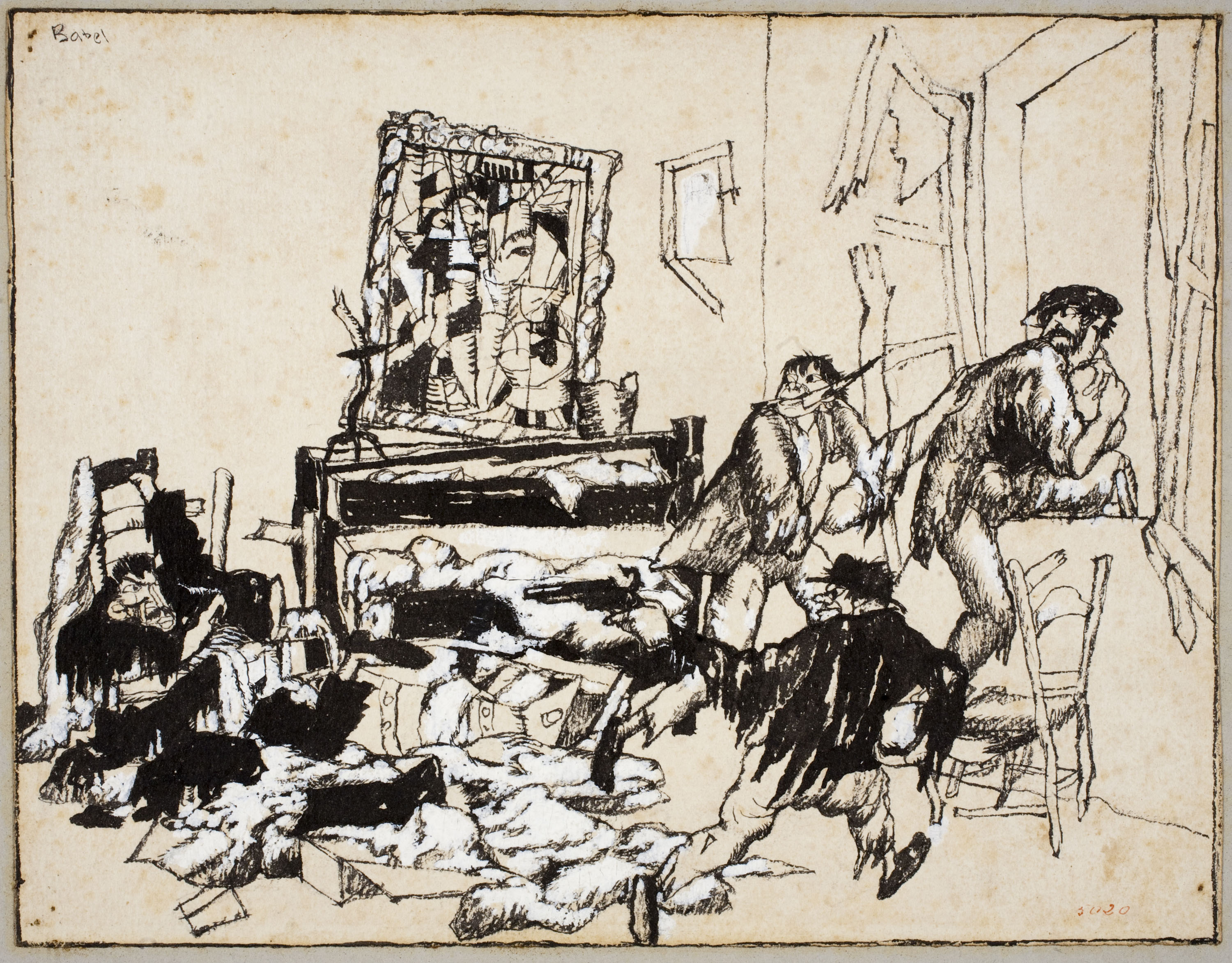 image for: Xavier Nogués - La víctima: Me sembla que ja començo a semblar-m'hi al meu retrat cubista - 1914