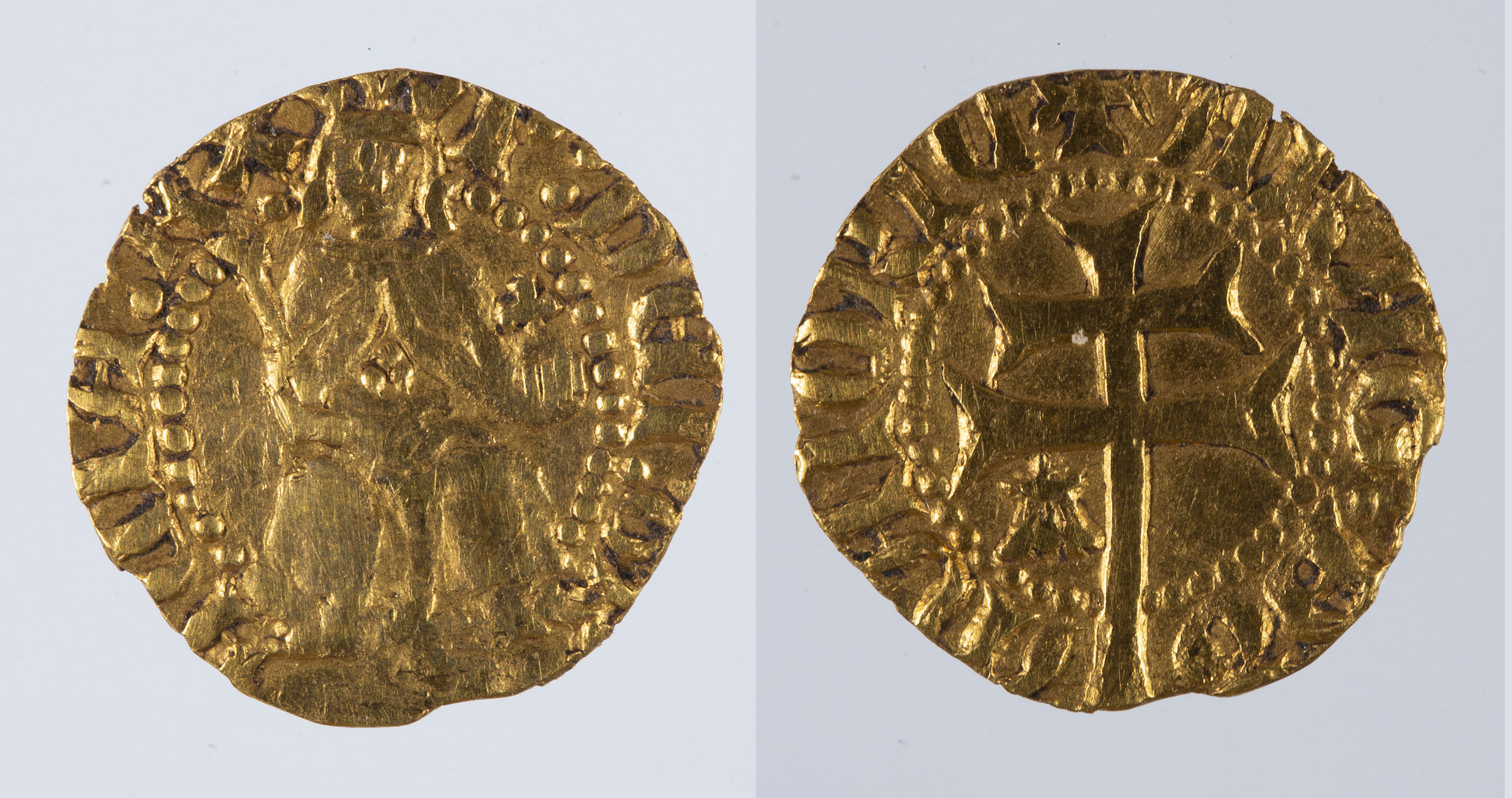 image for: Pere III, rei de Catalunya-Aragó - octau de ral d'or - 1343-1387