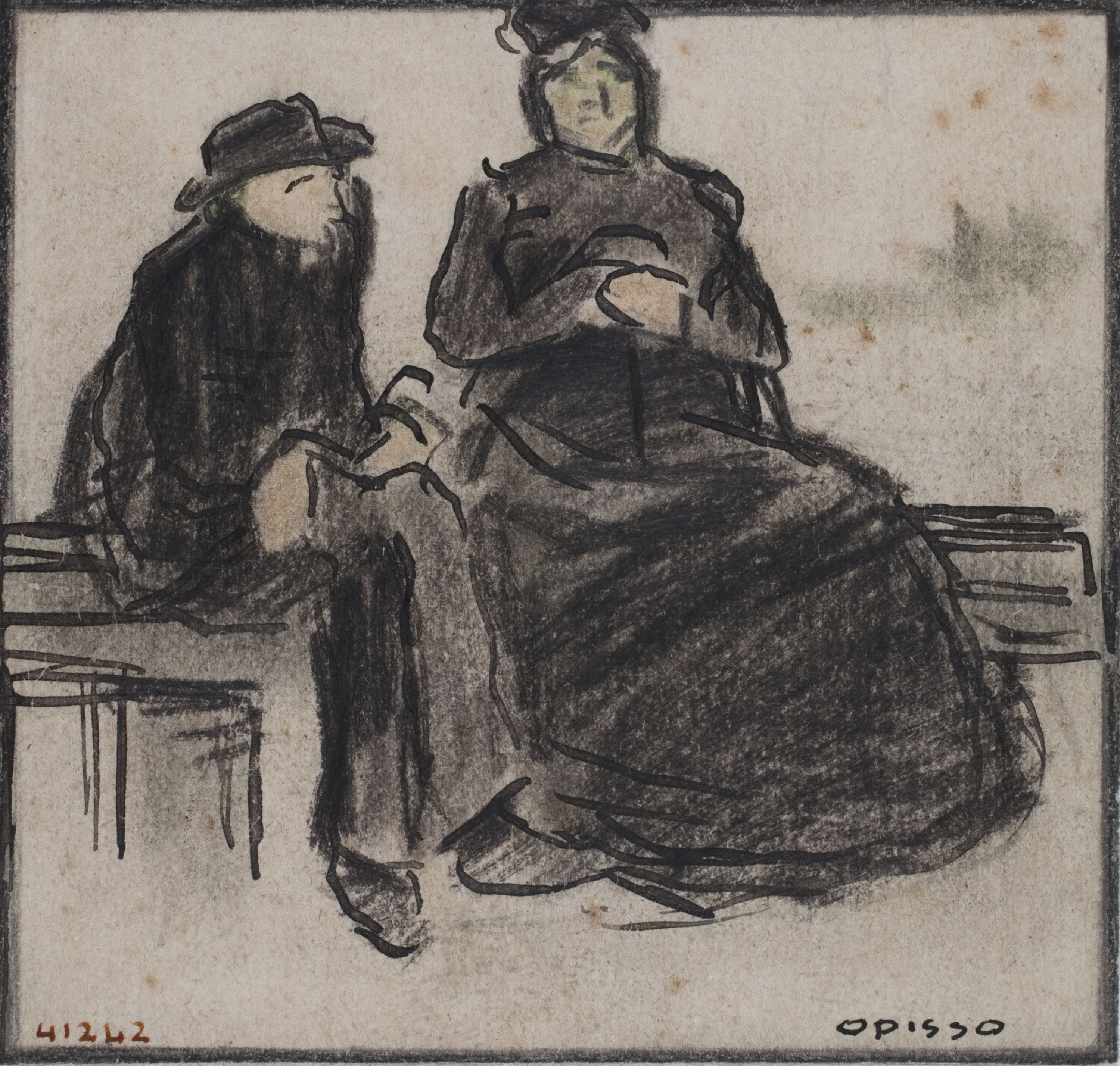 image for: Ricard Opisso - Reposant - 1897