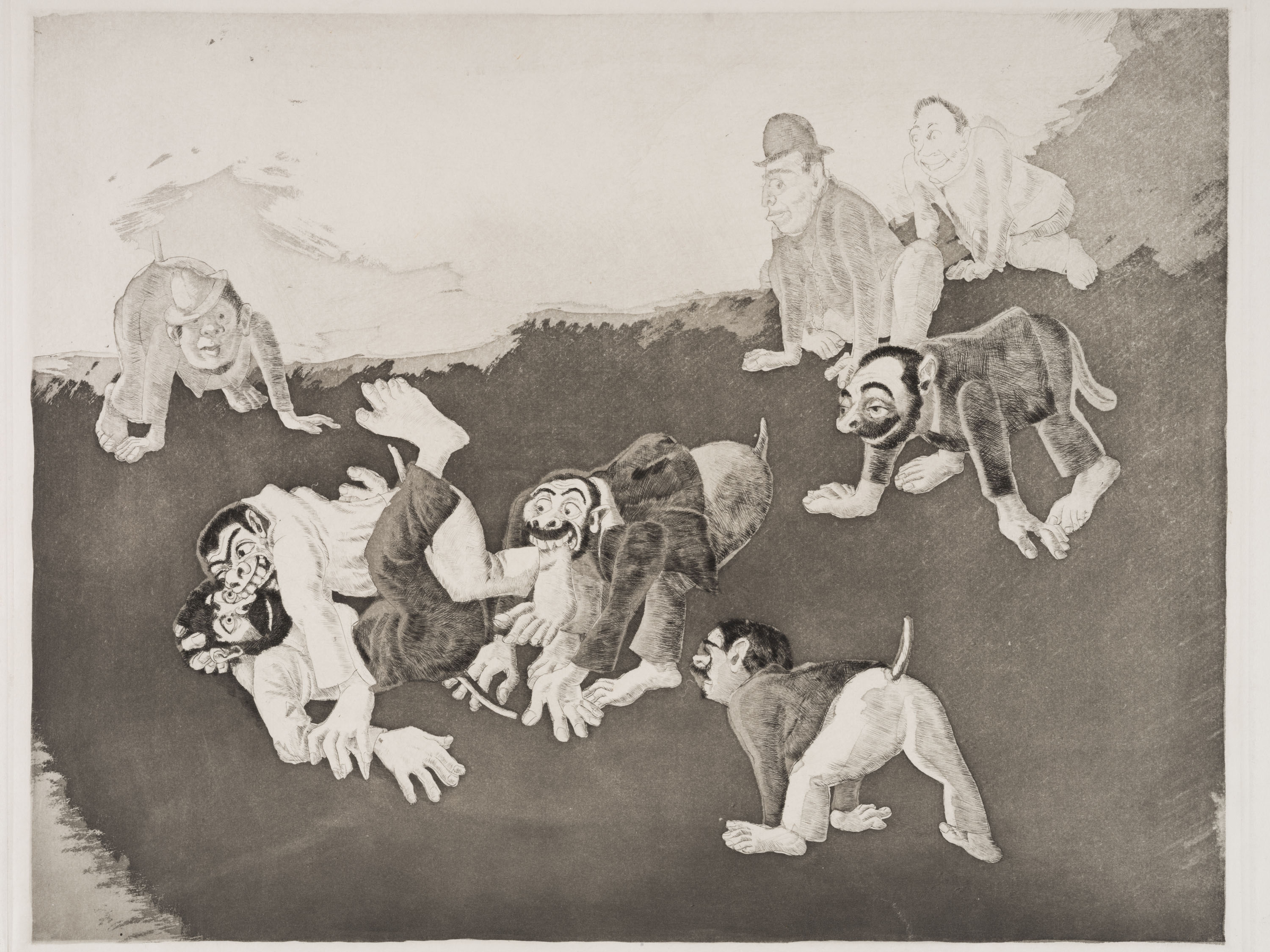 Xavier Nogués - Ja hi sóm (l'any 2000) - 1936 (tiratge: 1985) image for: Xavier Nogués - Ja hi sóm (l'any 2000) - 1936 (tiratge: 1985)