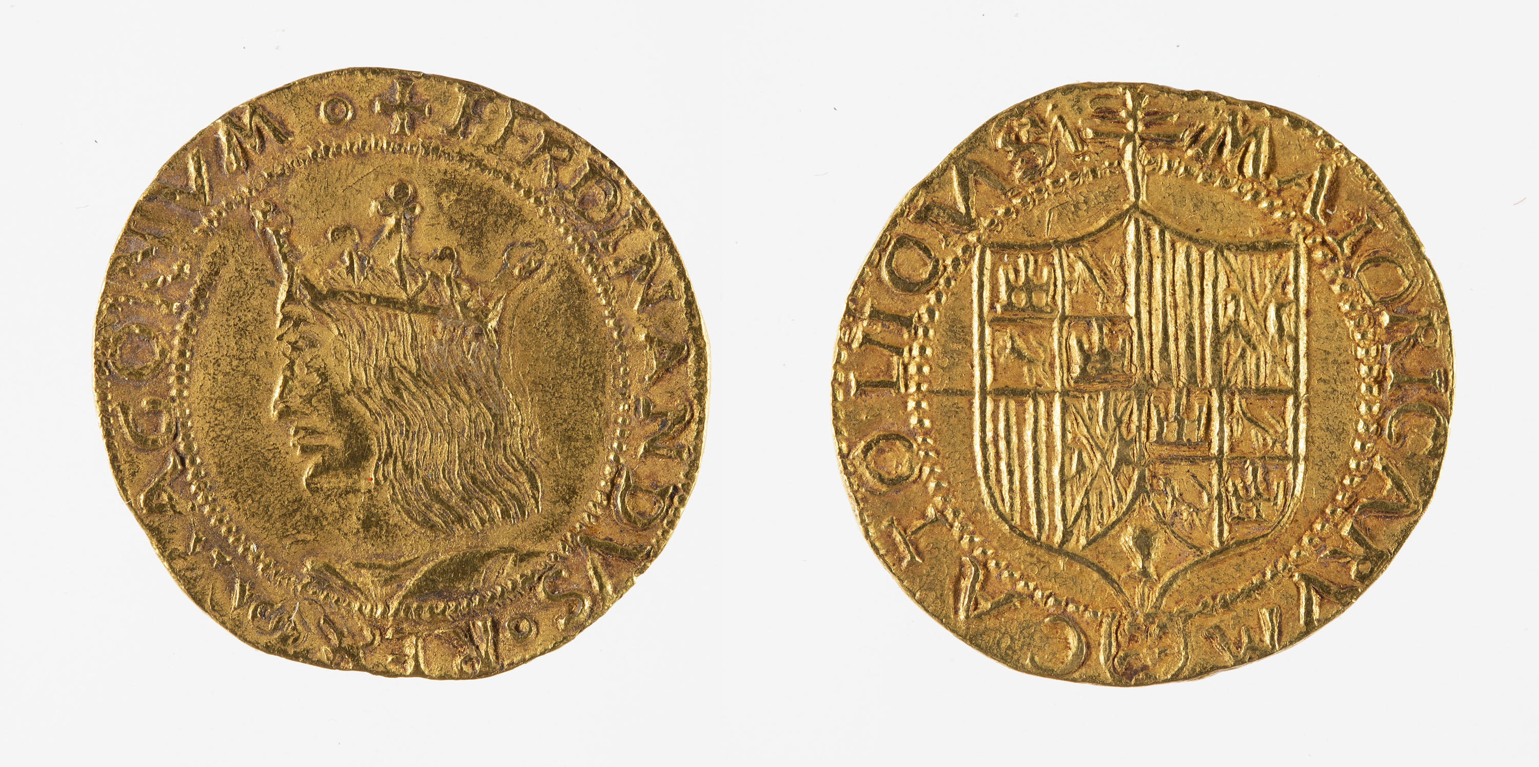 image for: Ferran II, rei d'Aragó - ral d'or - 1479-1516